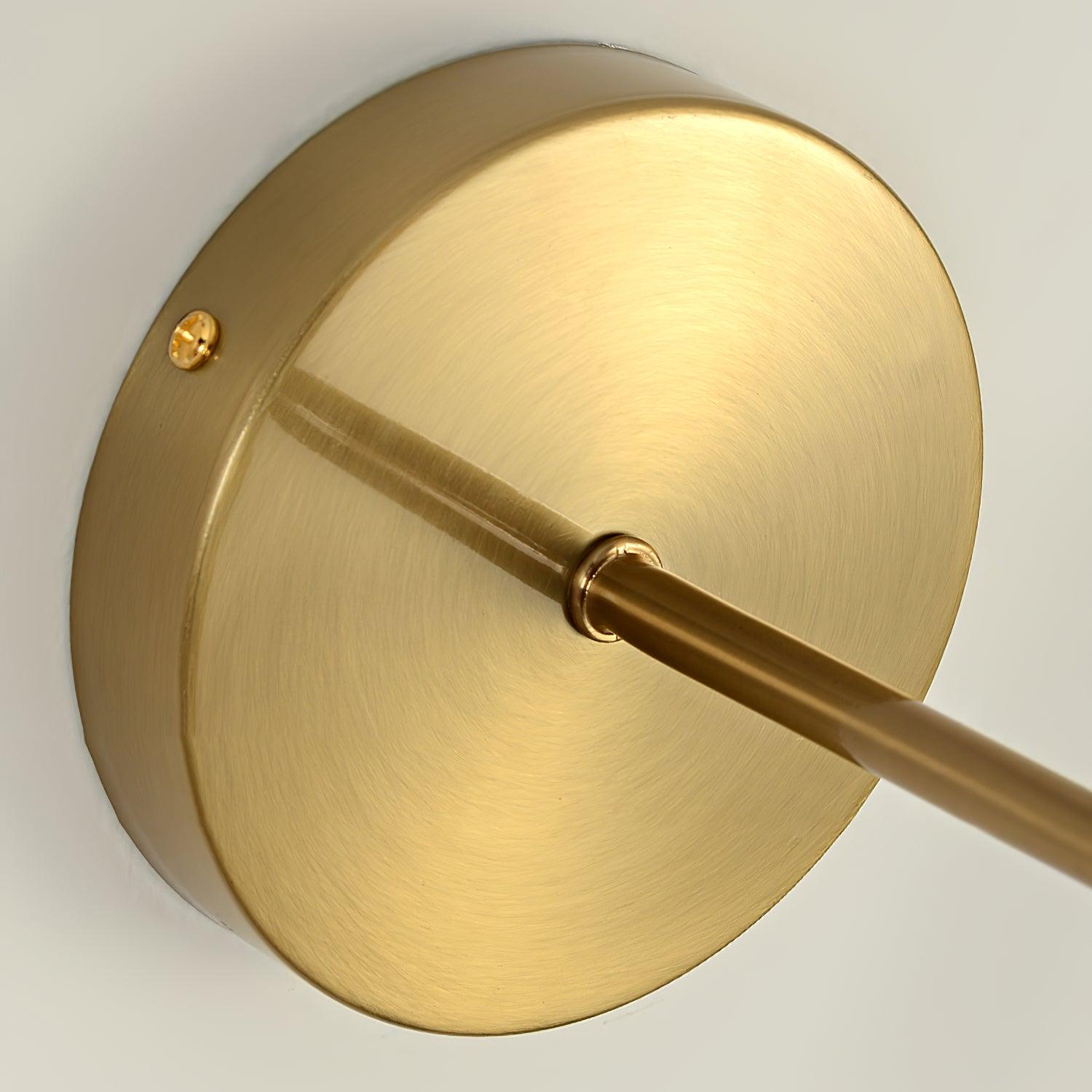Pleated Walnut Wall Light - Letslighting