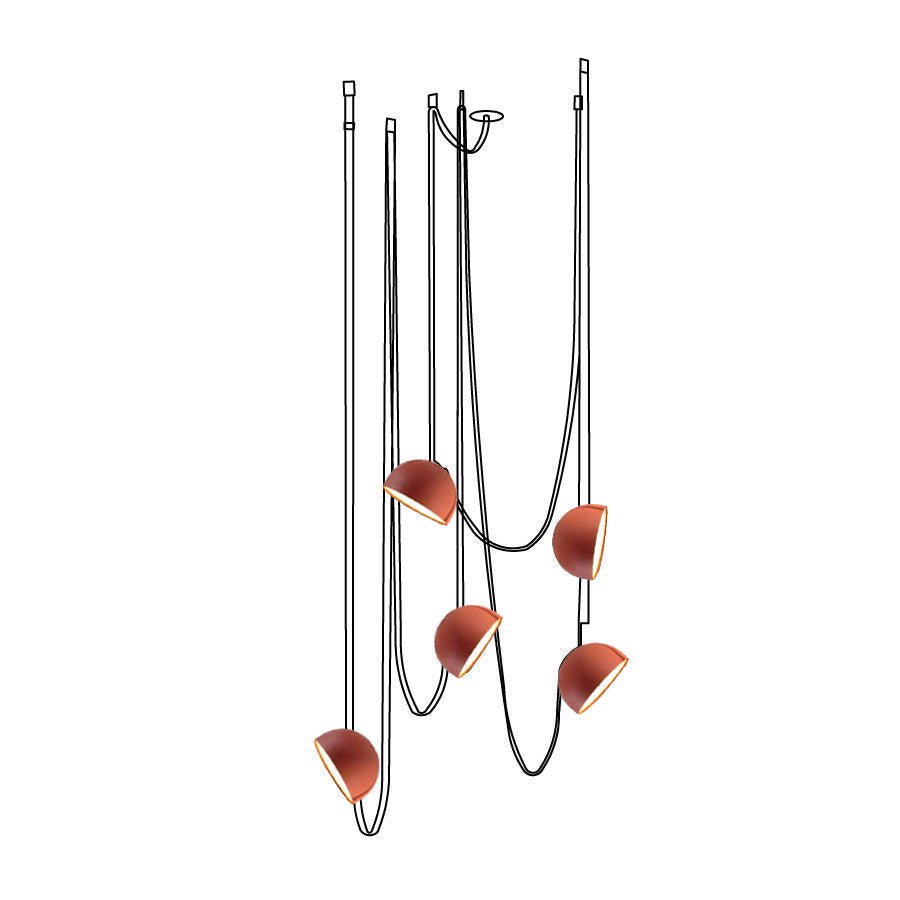 Belts Combination Canvas Pendant Light - Letslighting
