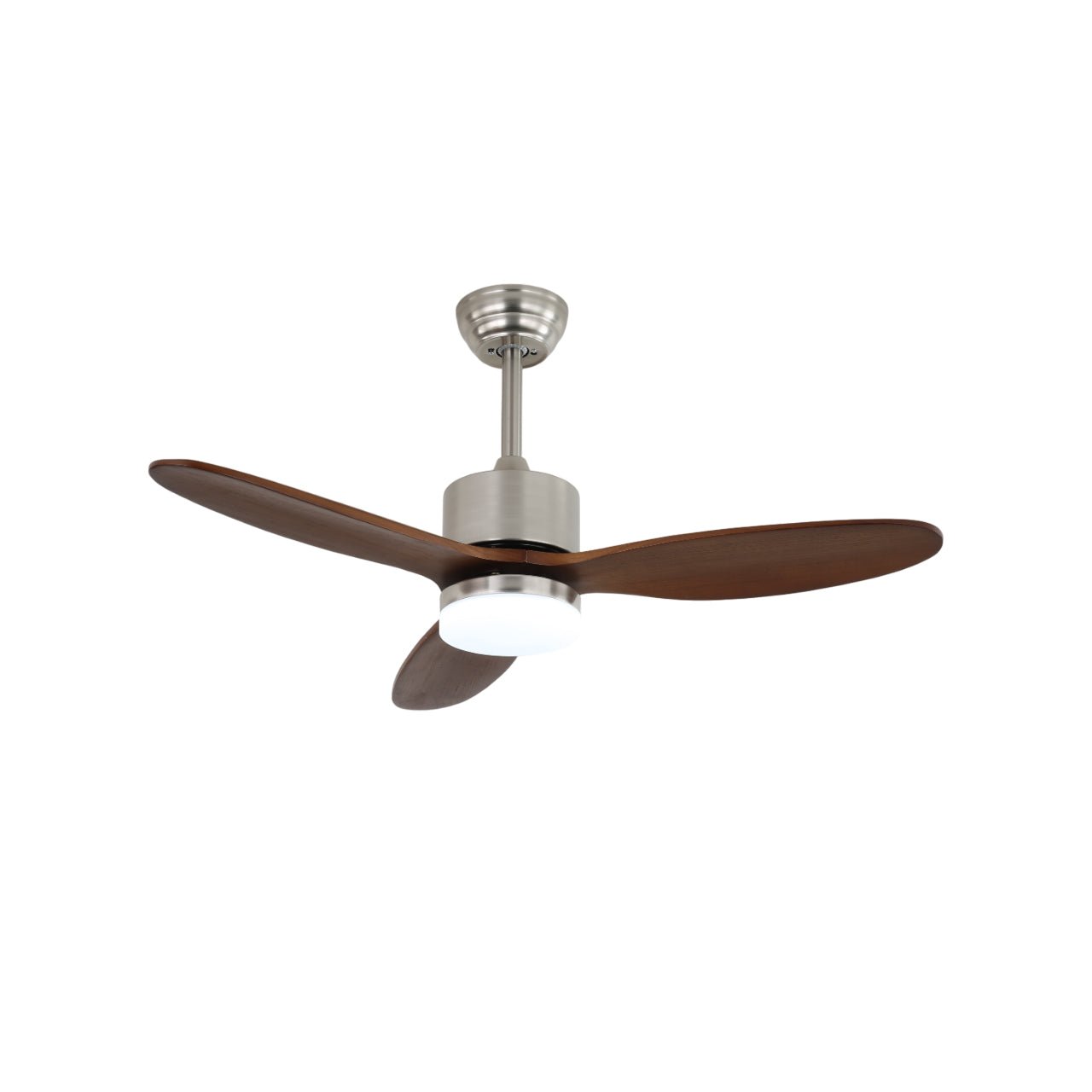 Ventilador de Techo con Luz Elara Minimalista de Madera