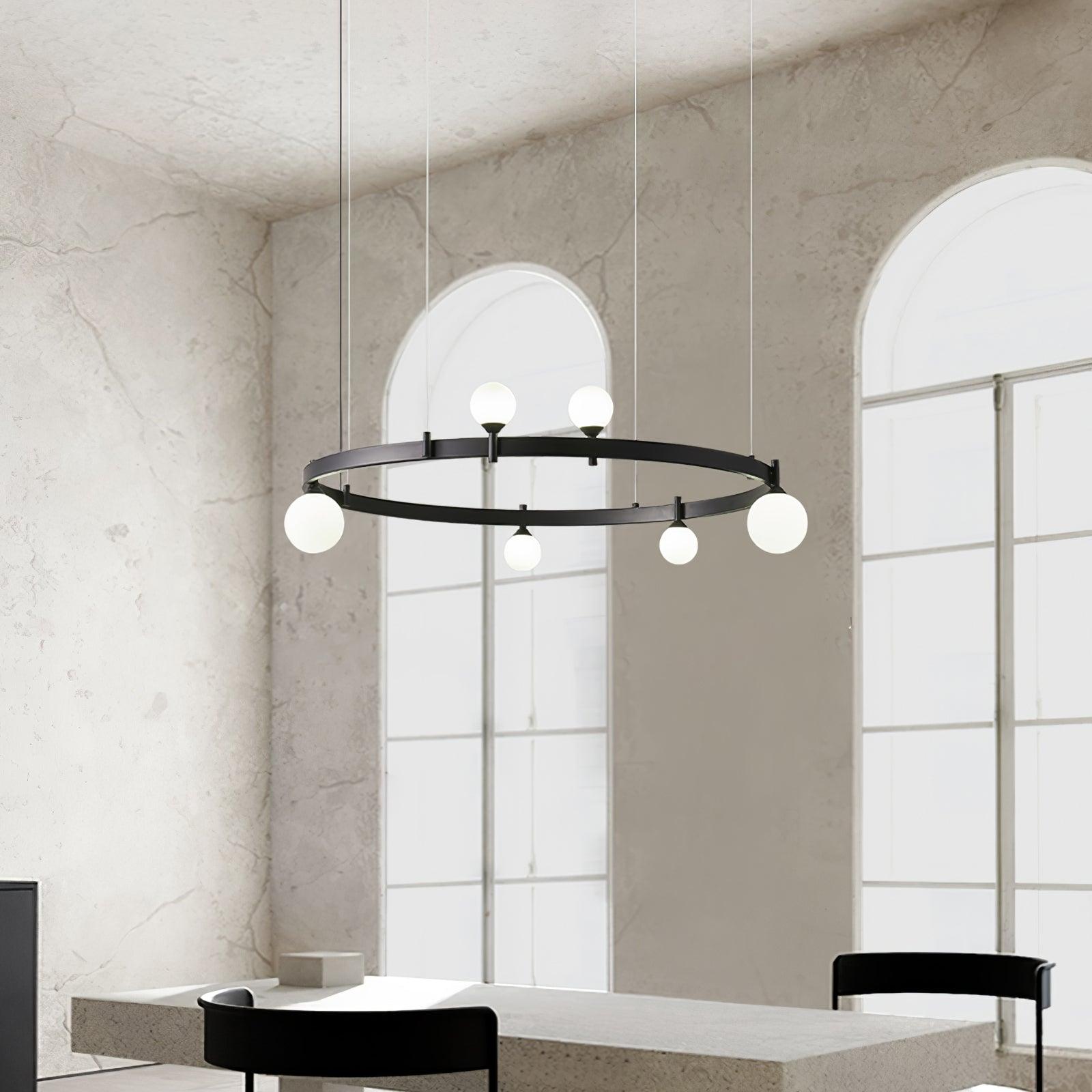 Pomi Round Chandelier - Letslighting