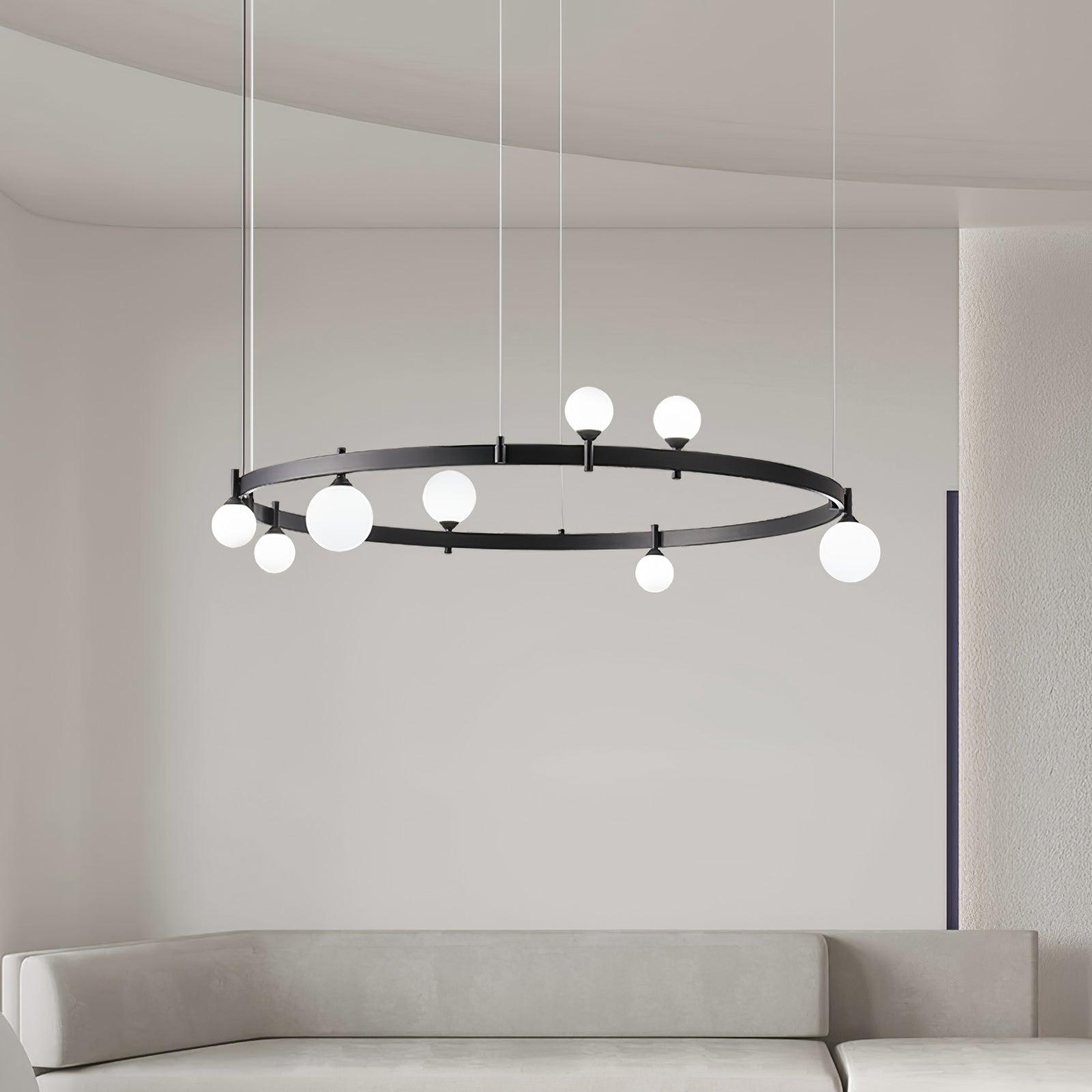 Pomi Round Chandelier - Letslighting