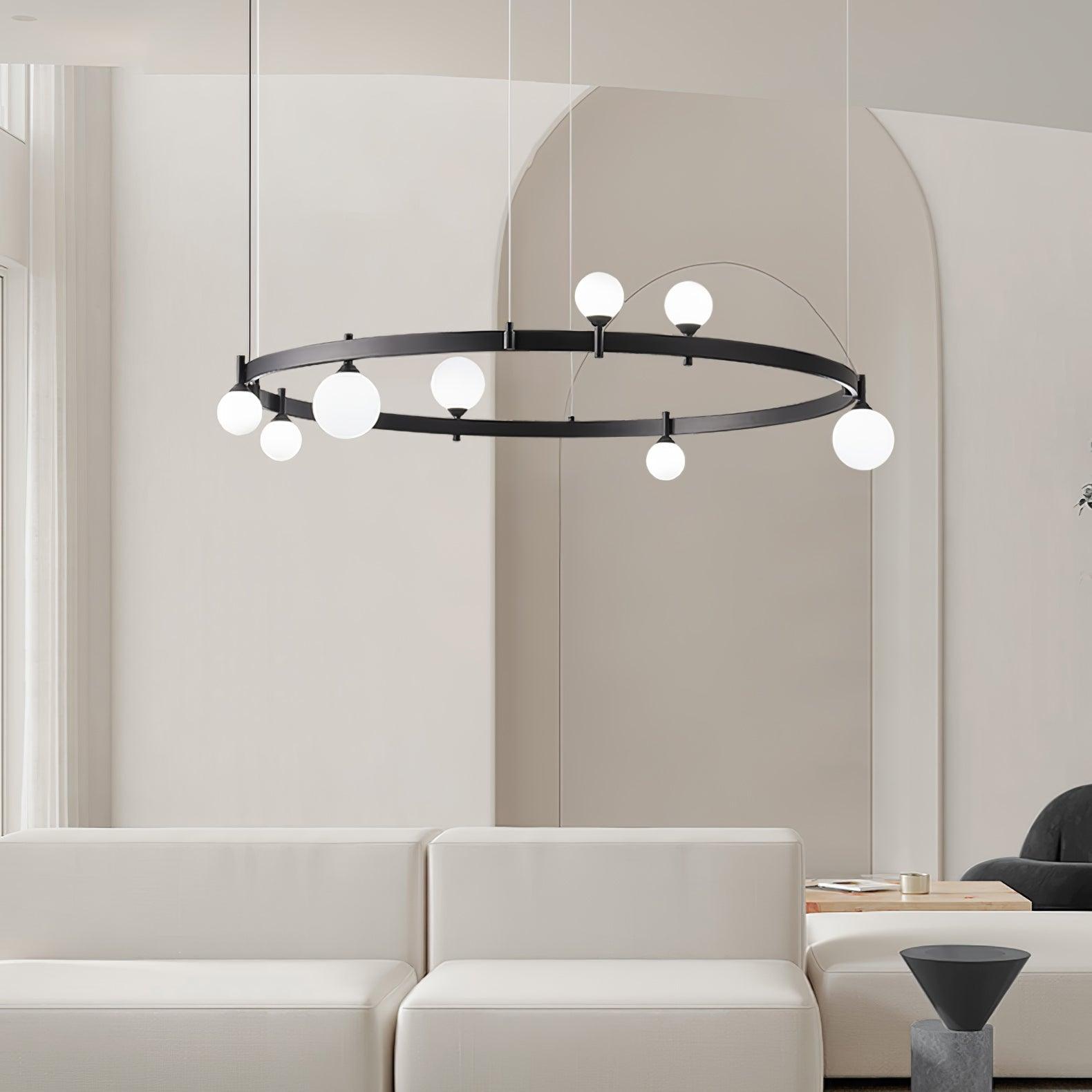 Pomi Round Chandelier - Letslighting