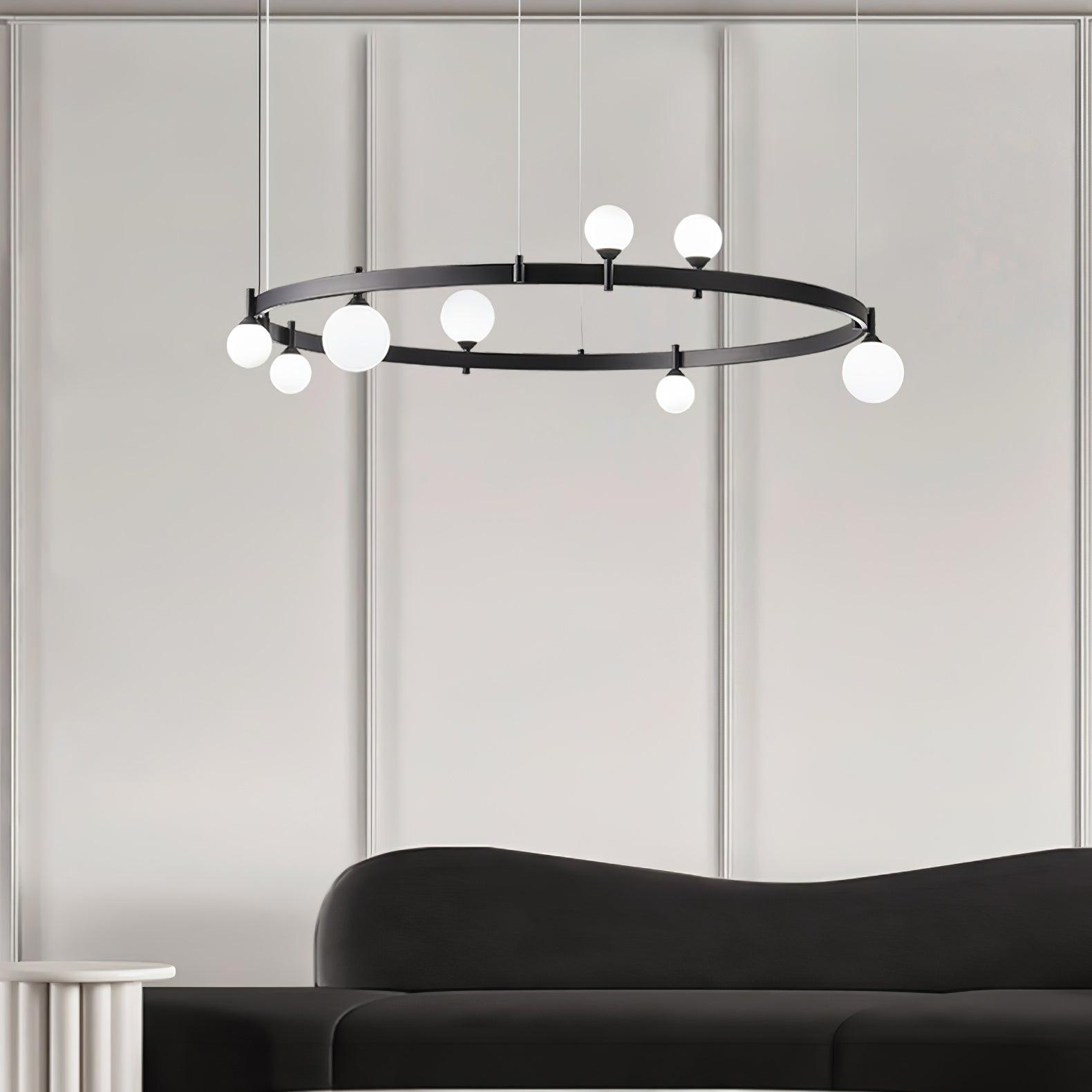 Pomi Round Chandelier - Letslighting
