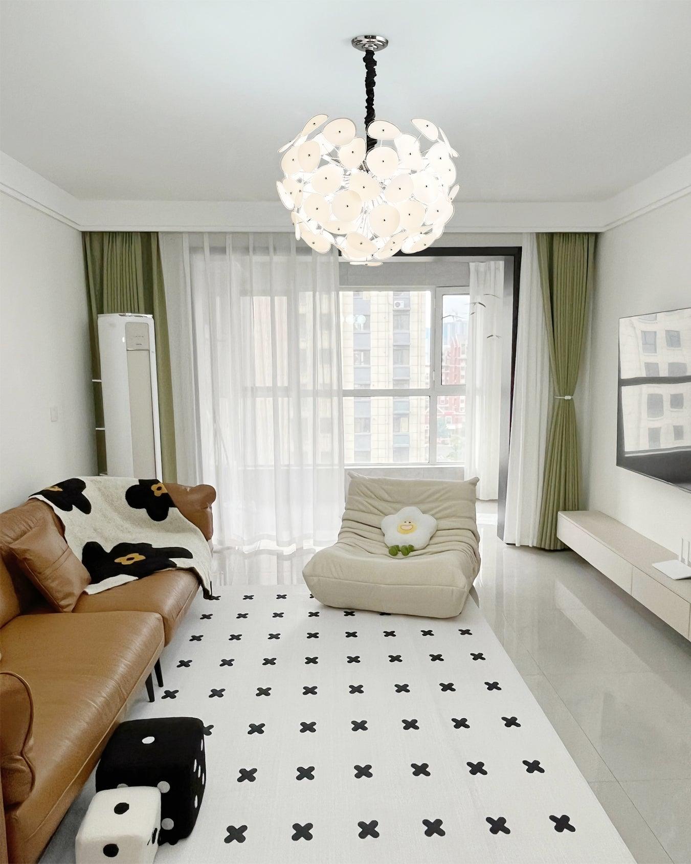 Poppy Glass Chandelier - Letslighting