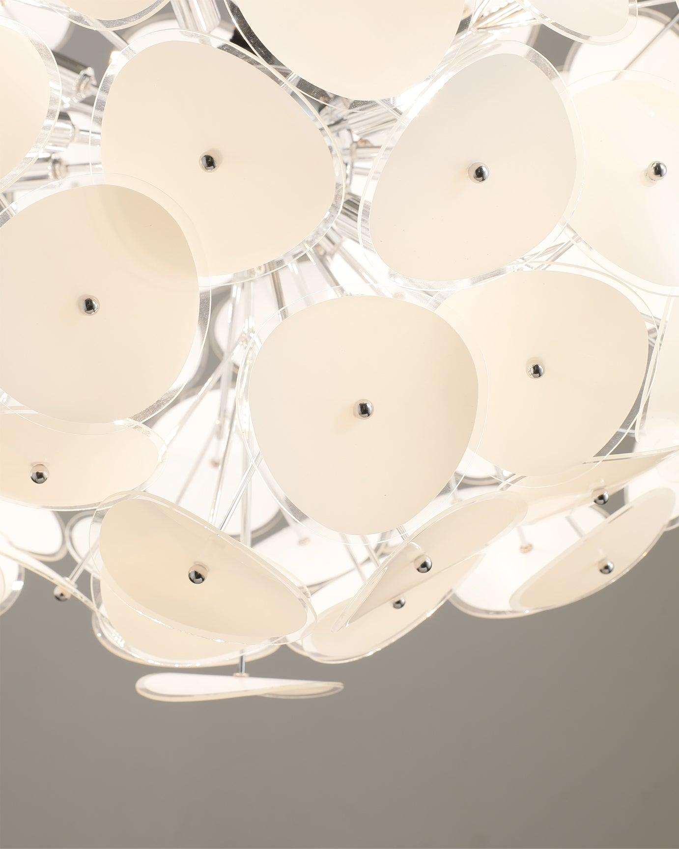 Poppy Glass Chandelier - Letslighting