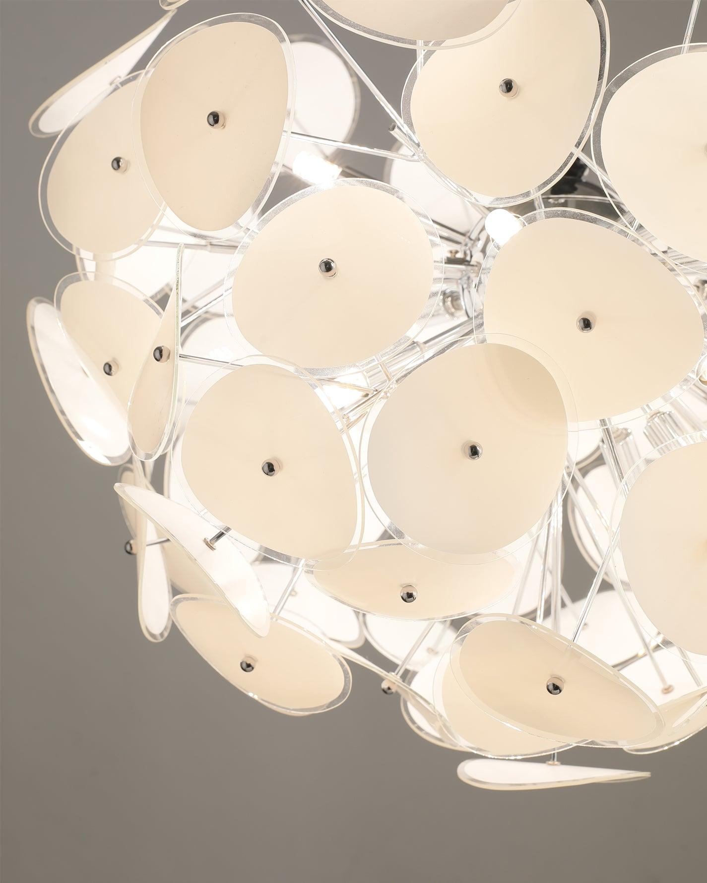 Poppy Glass Chandelier - Letslighting