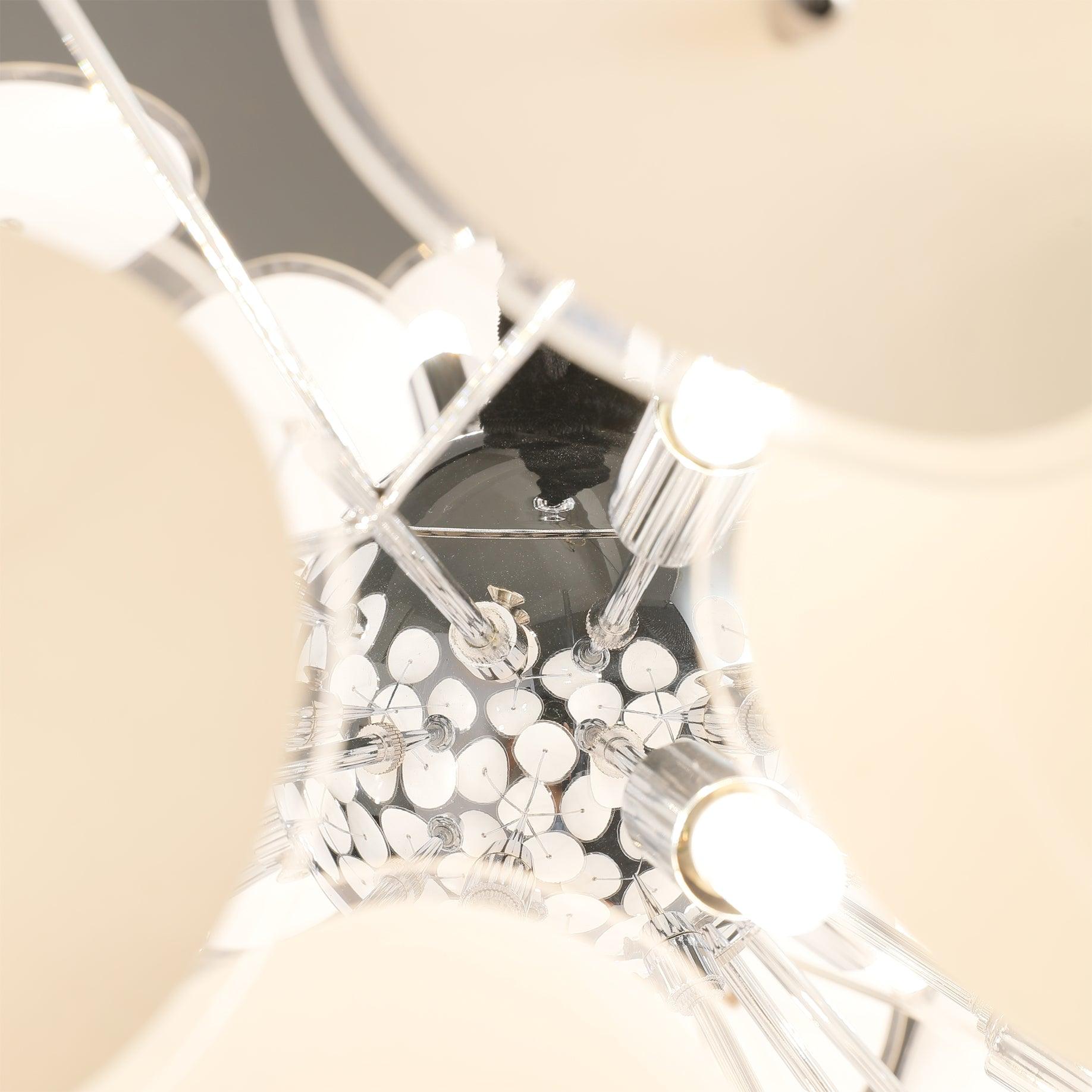 Poppy Glass Chandelier - Letslighting