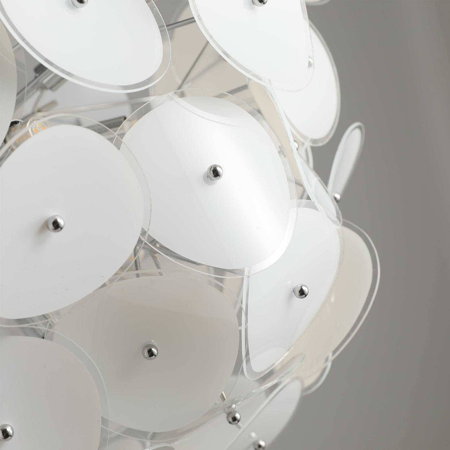Poppy Glass Chandelier - Letslighting