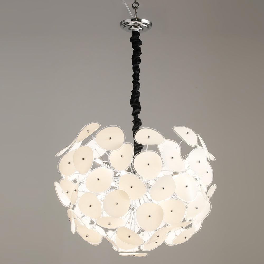 Poppy Glass Chandelier - Letslighting