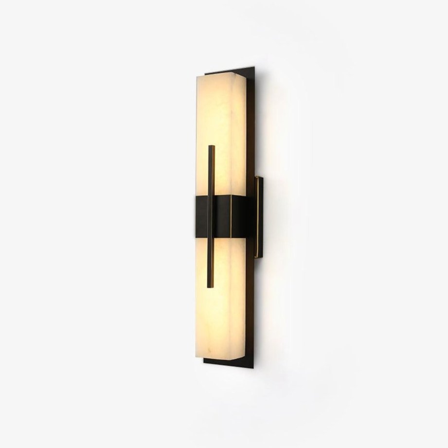 Lylirel Rectangular Alabaster Wall Light - Letslighting