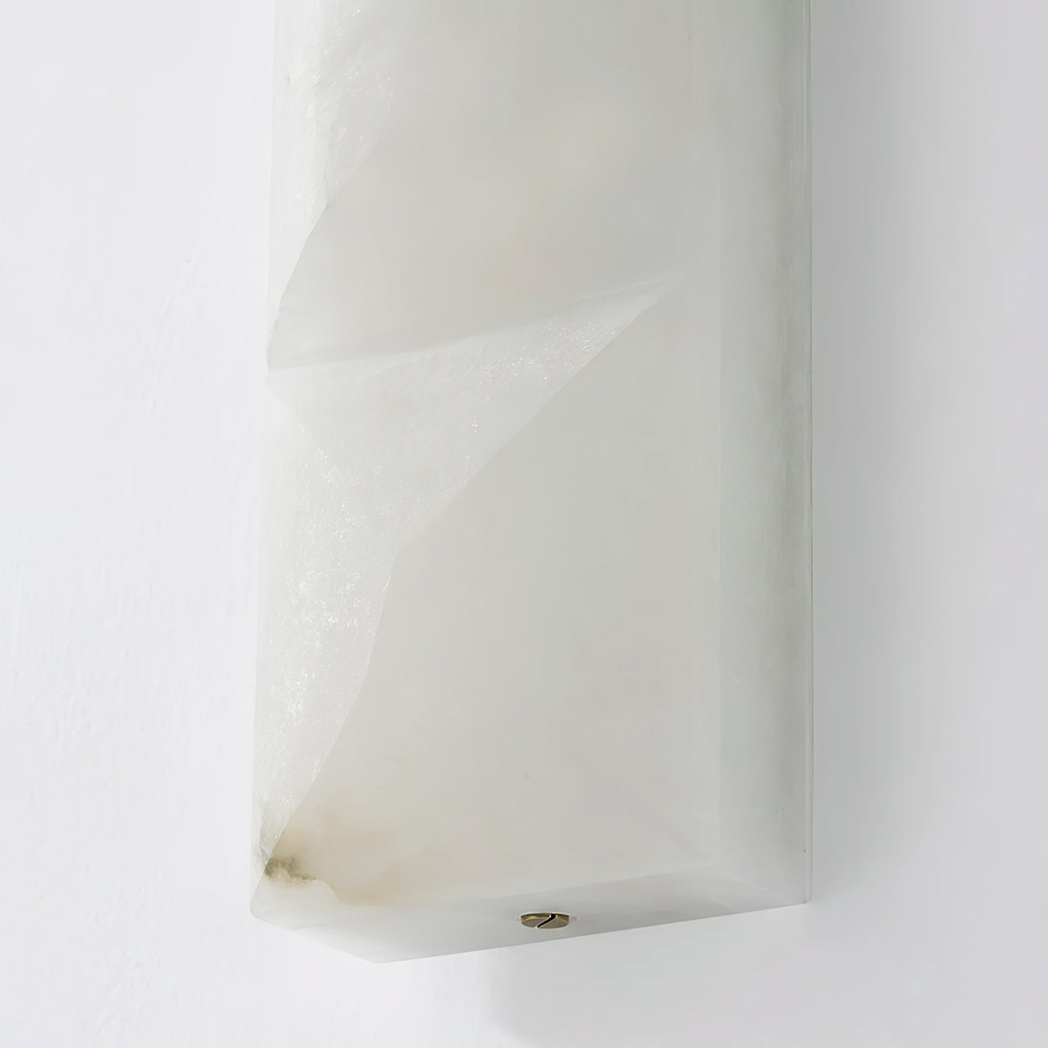 Dione Geometric Alabaster Wall Light - Letslighting