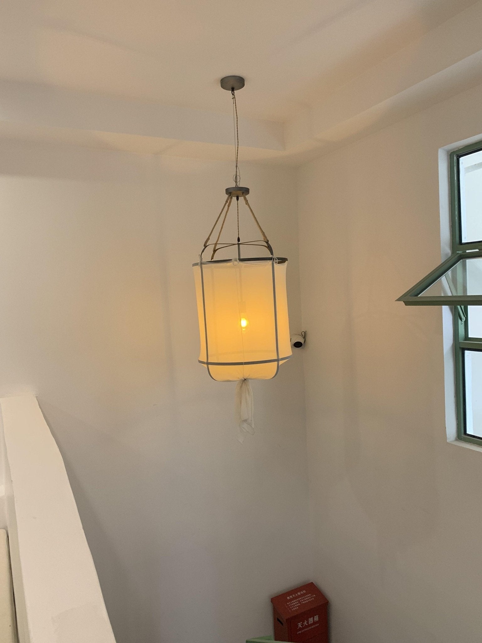 Provence Linen Pendant Light - Letslighting