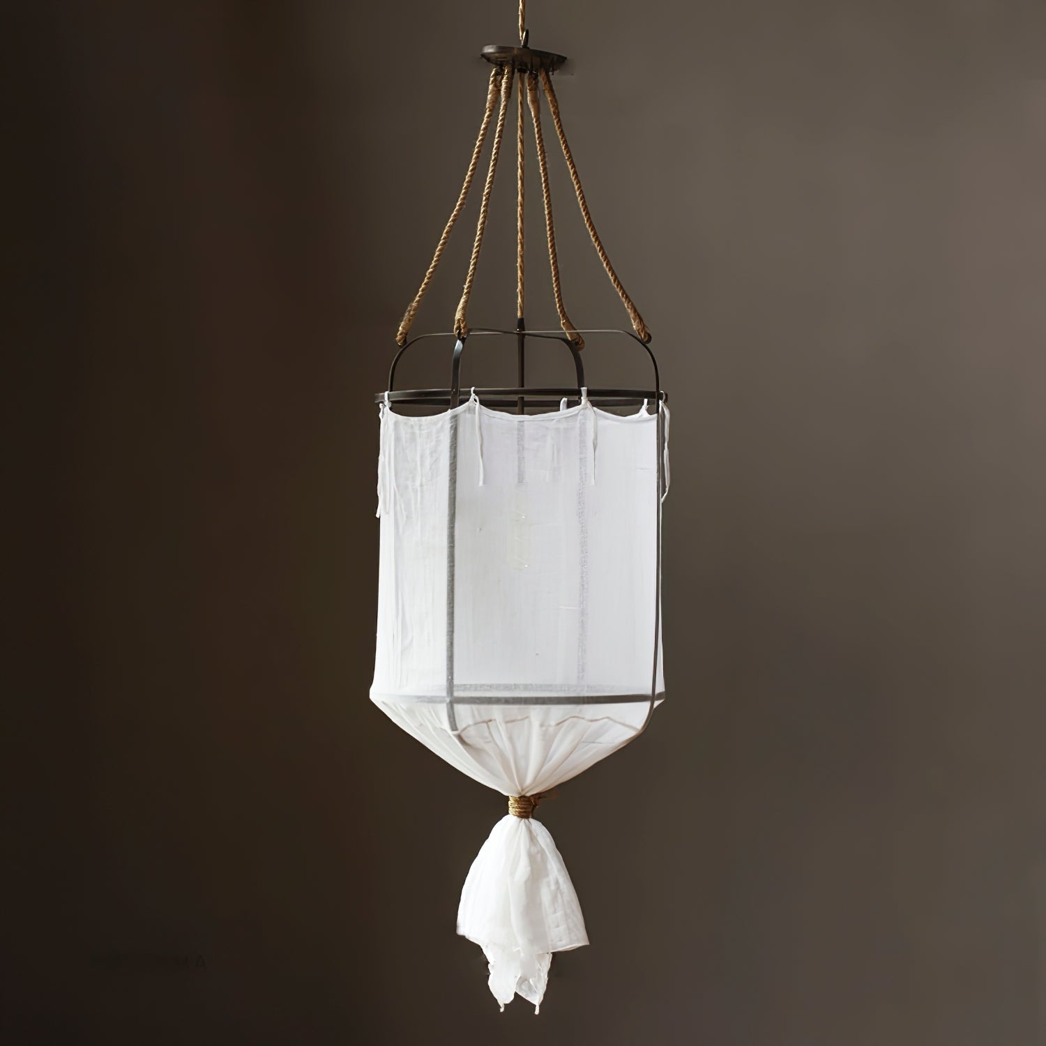Provence Linen Pendant Light - Letslighting