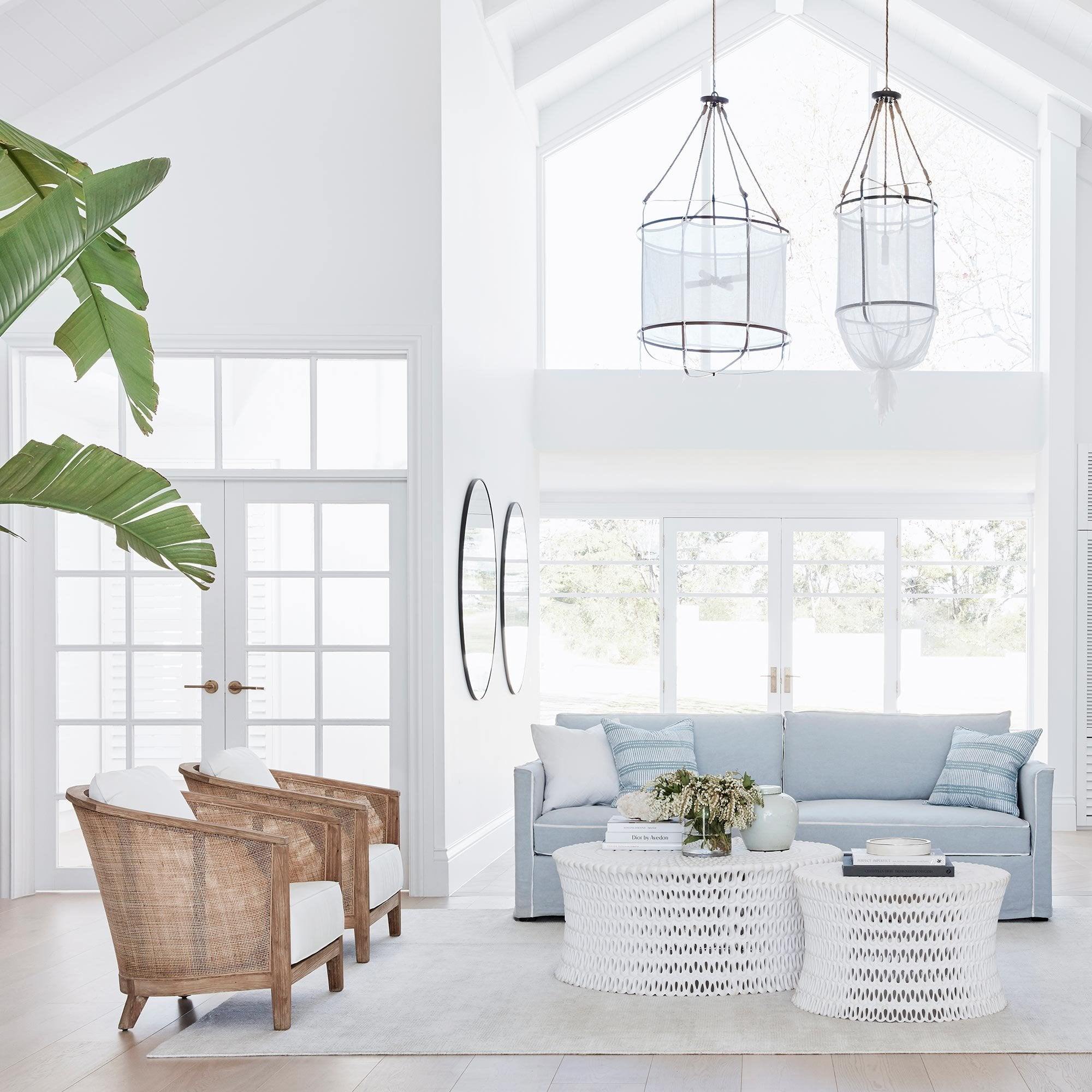 Provence Linen Pendant Light - Letslighting