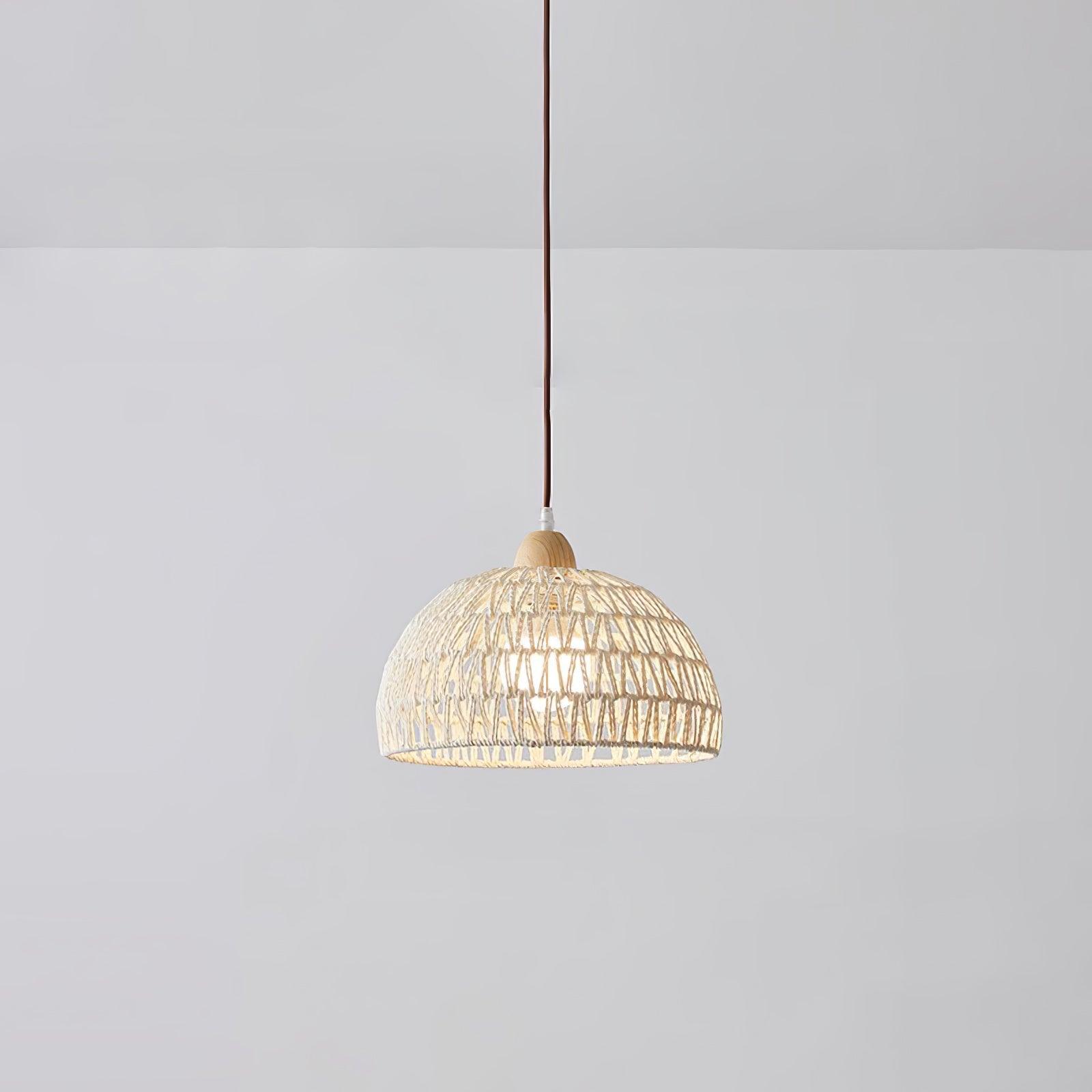 Rattan Arch Pendant Lamp - Letslighting