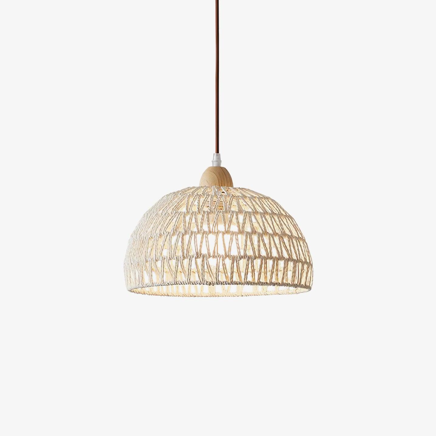Rattan Arch Pendant Lamp - Letslighting