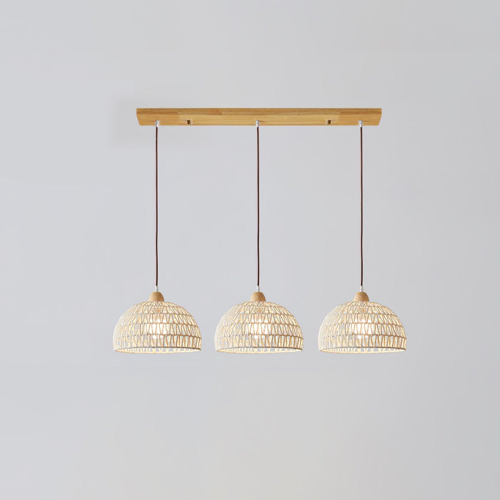 Rattan Arch Pendant Lamp - Letslighting
