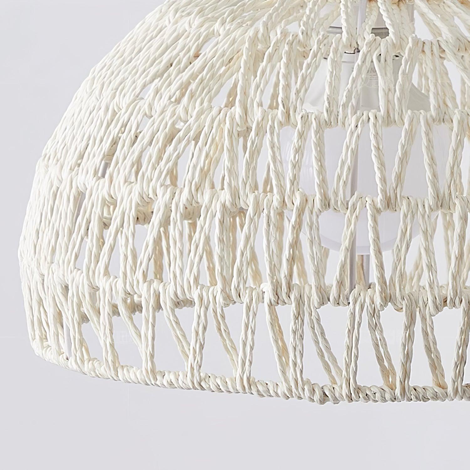 Rattan Arch Pendant Lamp - Letslighting