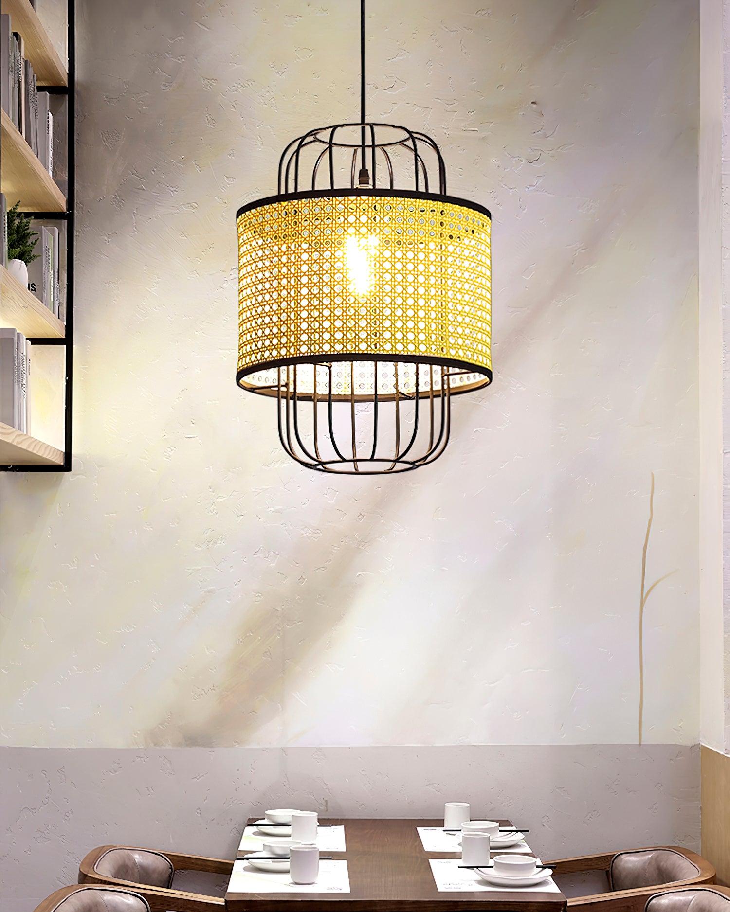 Rattan Aru Pendant Lamp - Letslighting