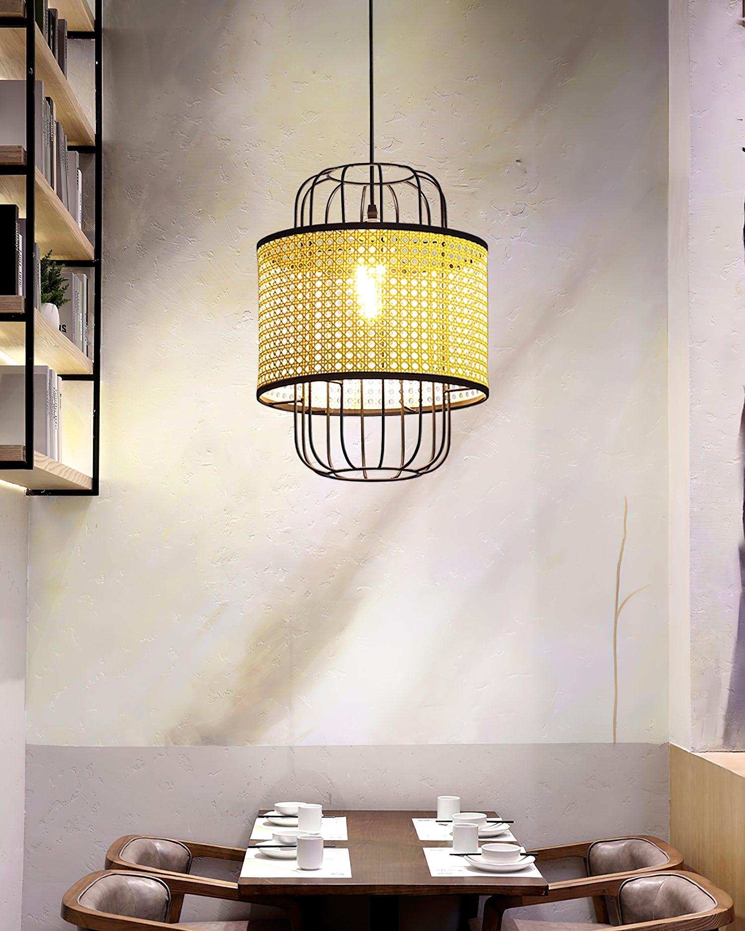 Rattan Aru Pendant Lamp - Letslighting