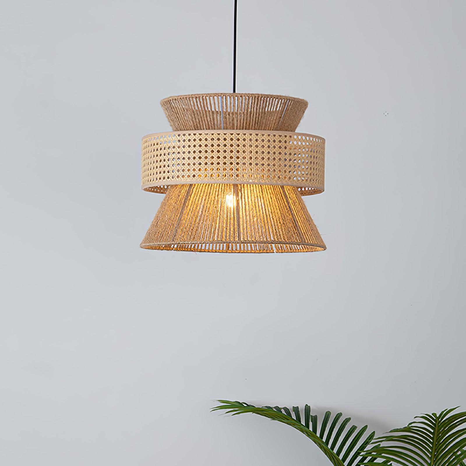 Aria Bohemian Bamboo Pendant Lamp - Letslighting