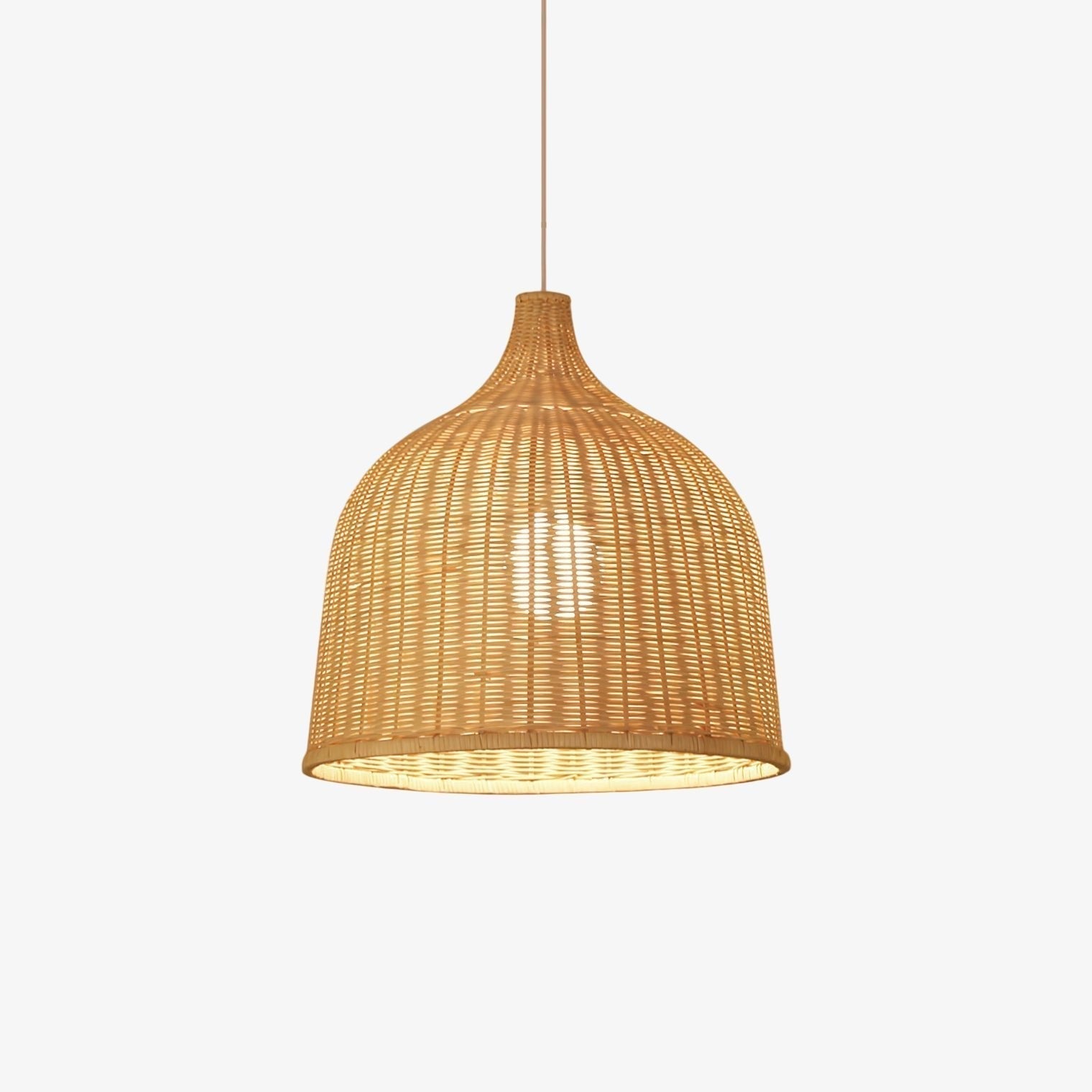 Rattan Pandent Light - Letslighting