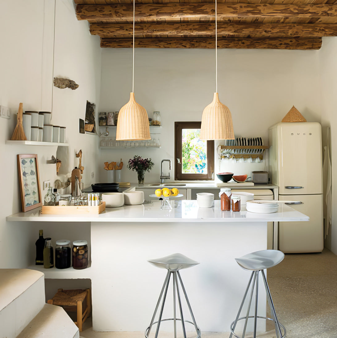 Rattan Pandent Light - Letslighting