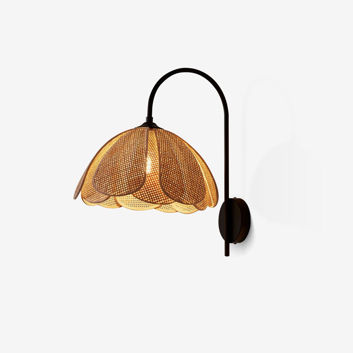 Rattan Petal Wall Lamp - Letslighting