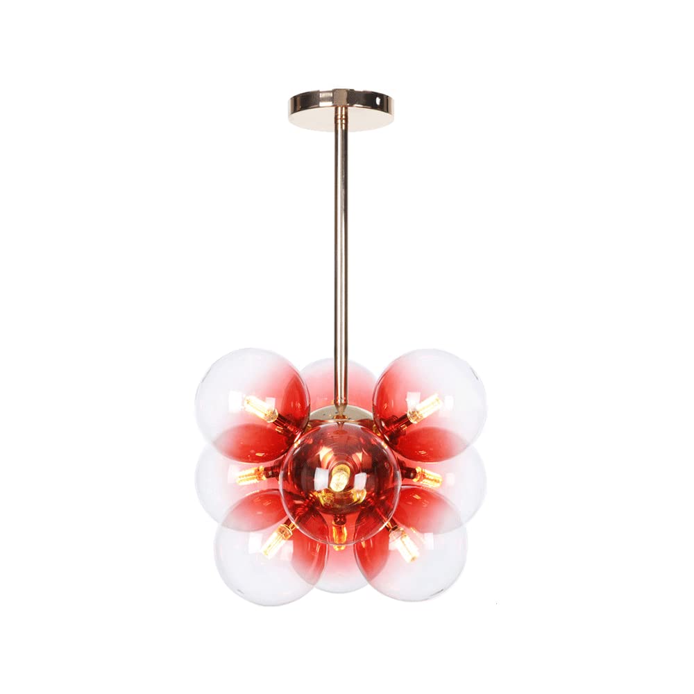 Valentina Minimalista Esférico Lámpara Colgante Metal/Vidrio Dormitorio