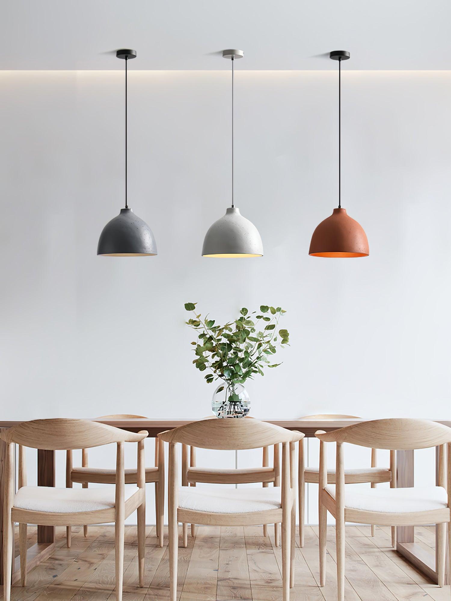 Resin Bowl Pendant Lamp - Letslighting