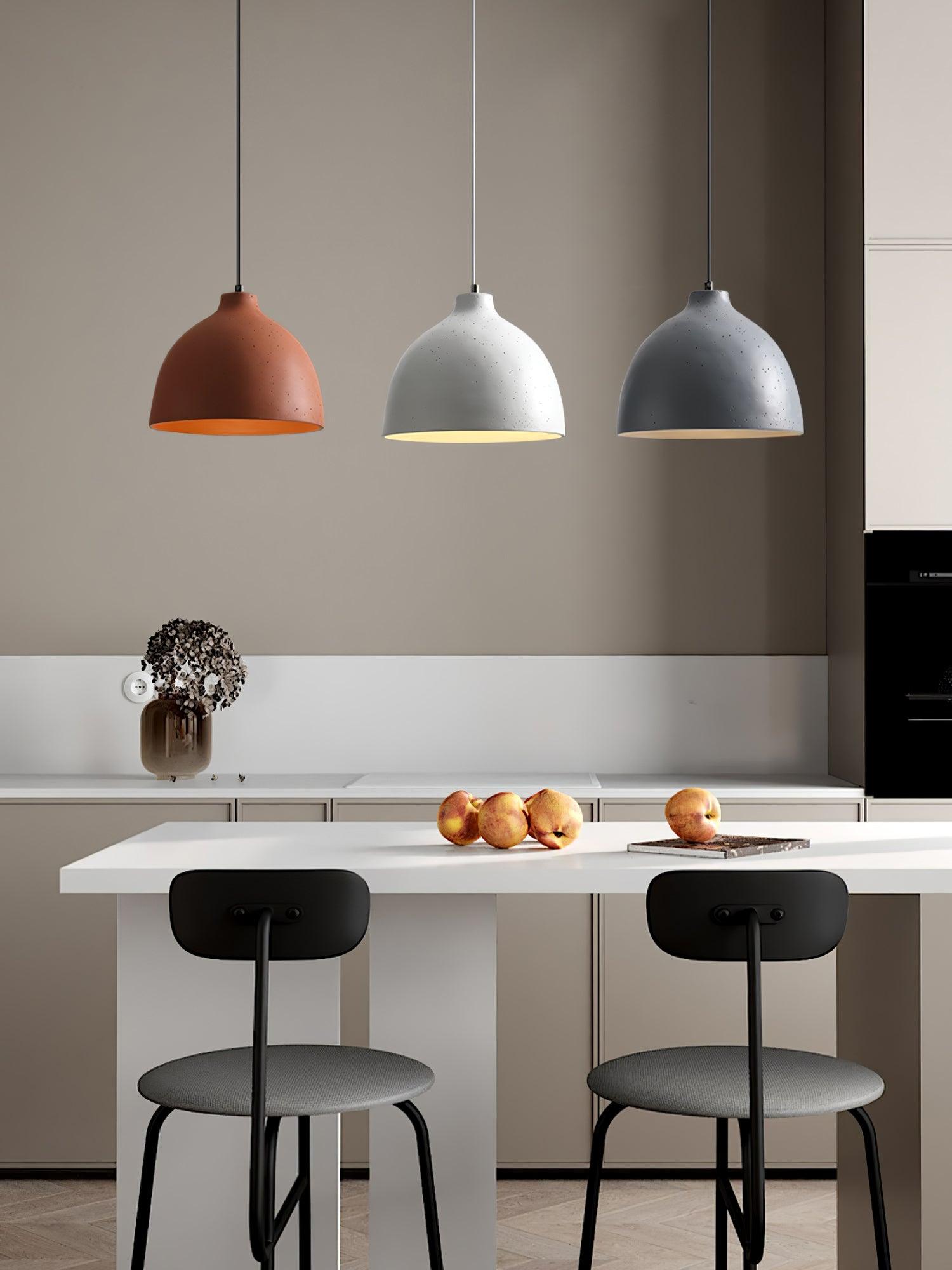 Resin Bowl Pendant Lamp - Letslighting