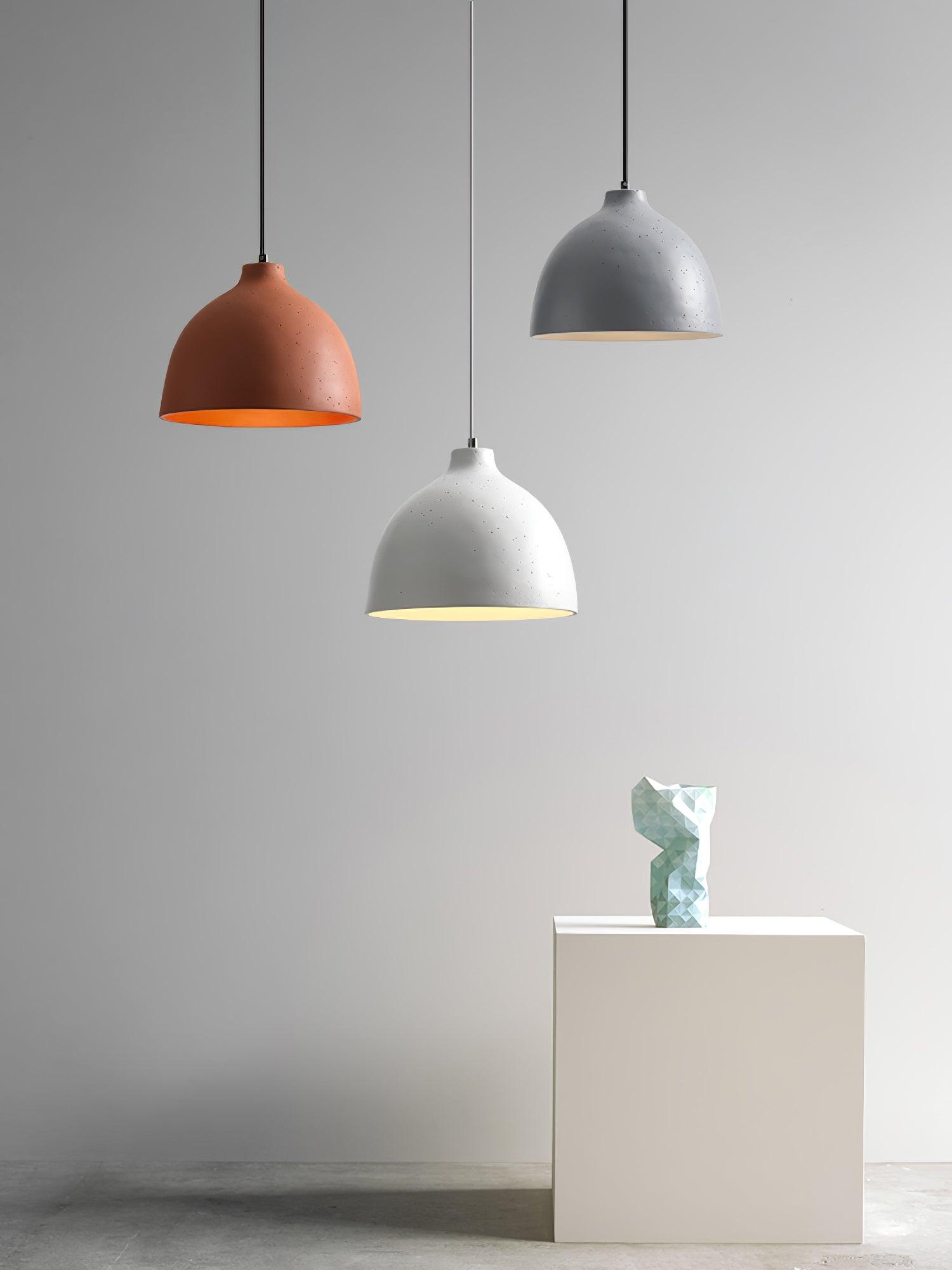 Resin Bowl Pendant Lamp - Letslighting