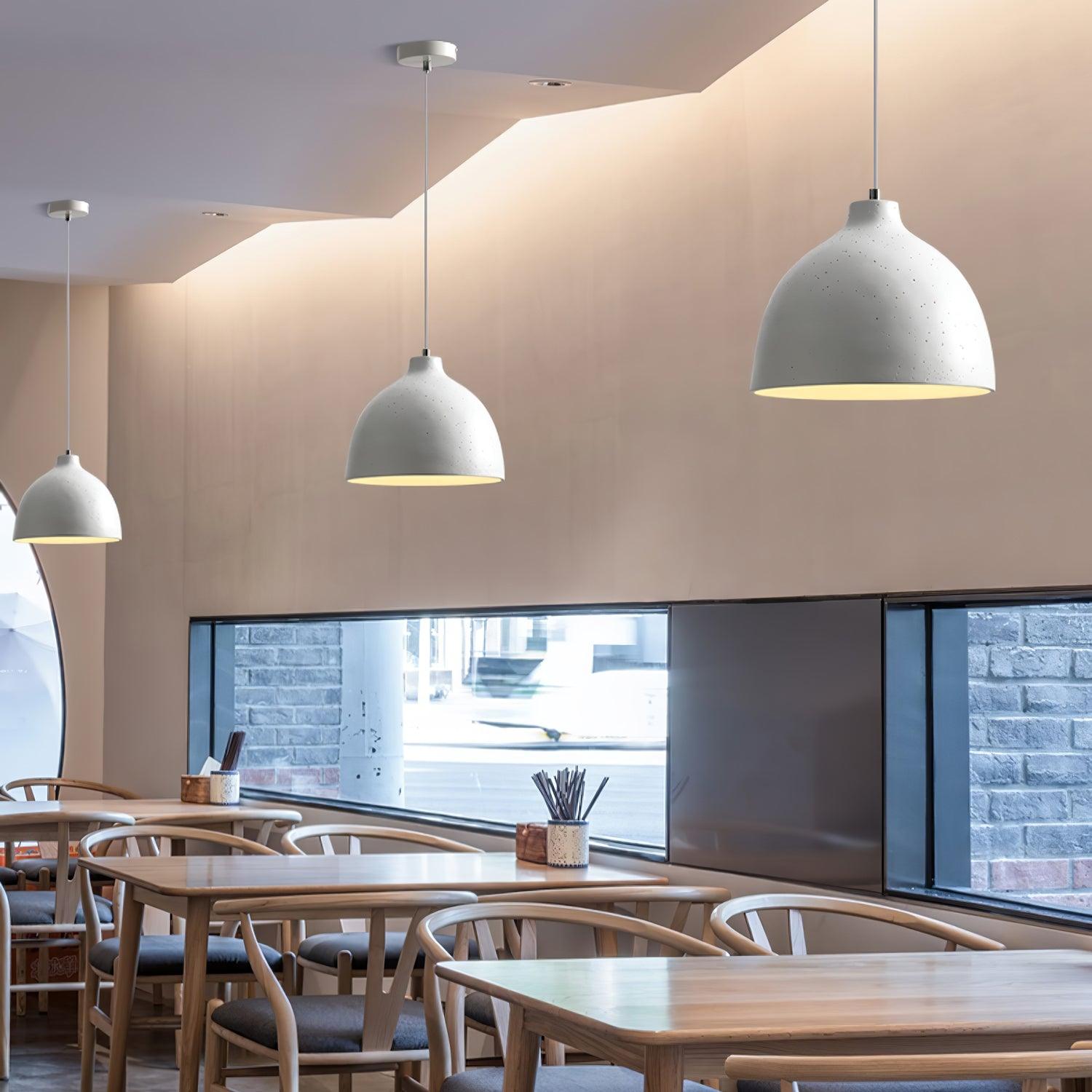 Resin Bowl Pendant Lamp - Letslighting