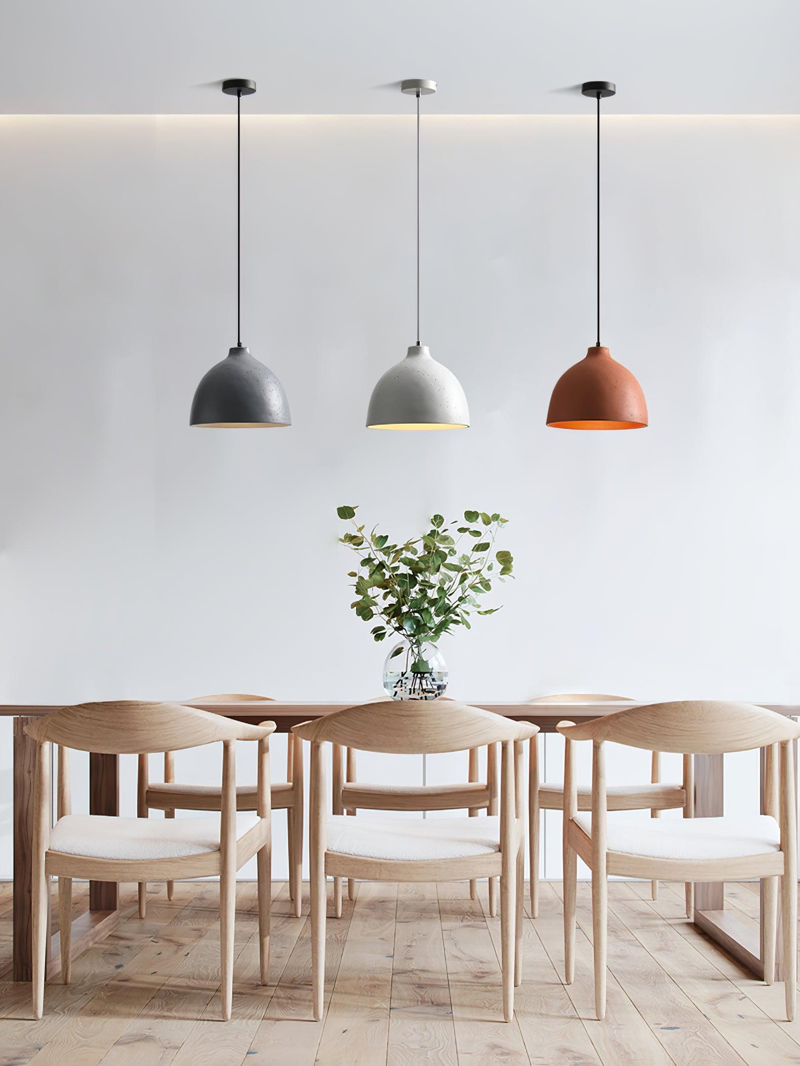 Resin Bowl Pendant Lamp - Letslighting