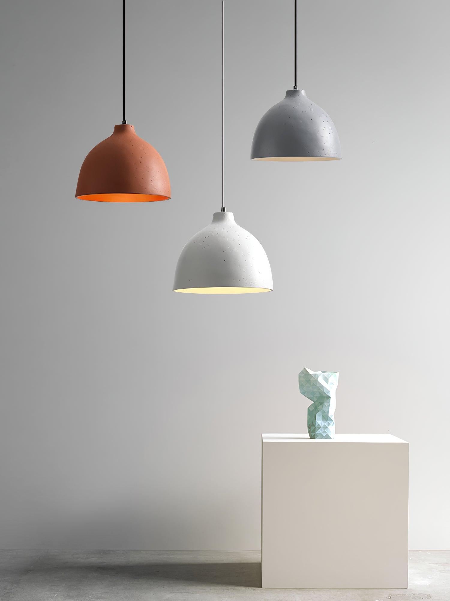 Resin Bowl Pendant Lamp - Letslighting