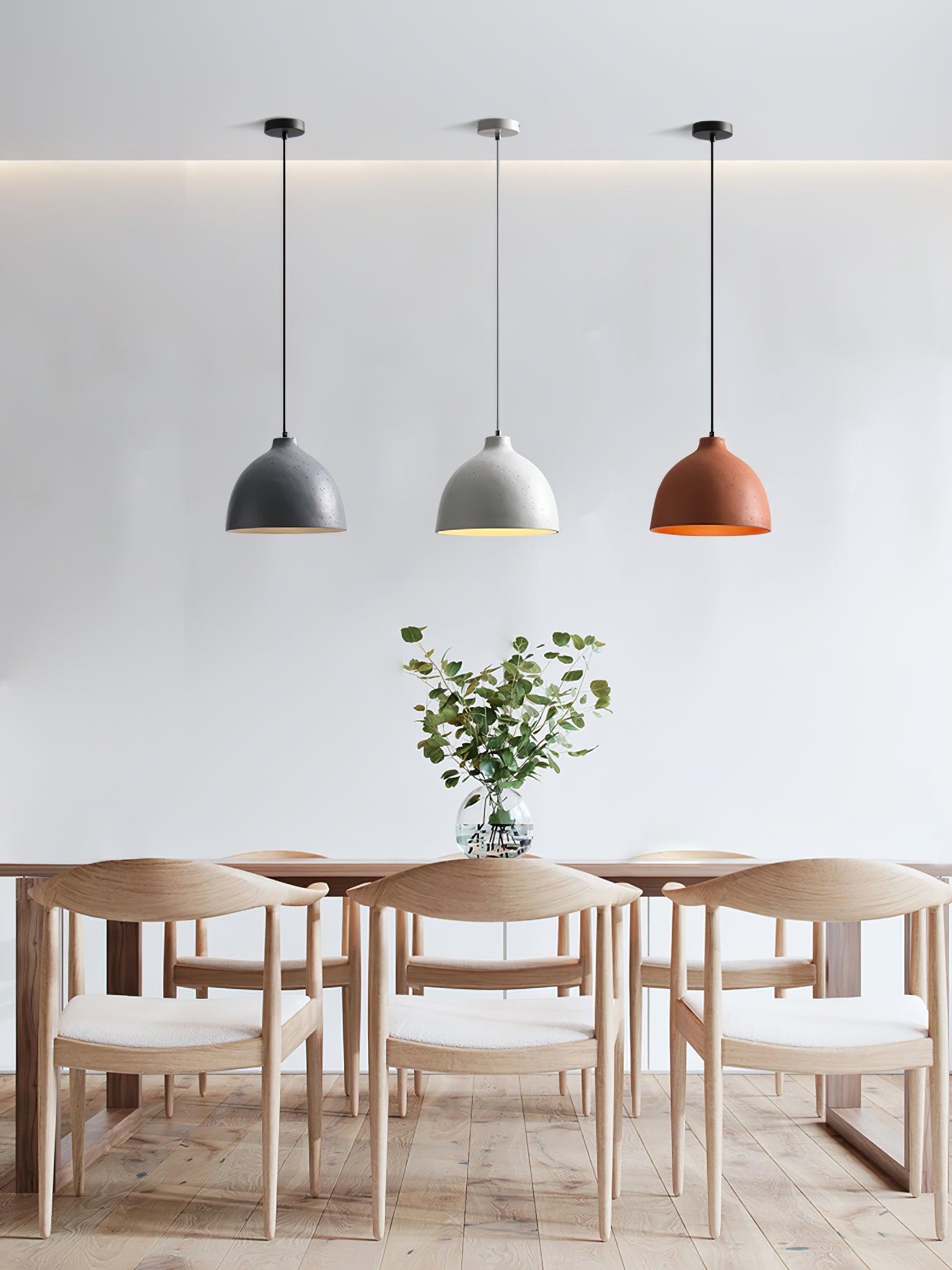 Resin Bowl Pendant Lamp - Letslighting