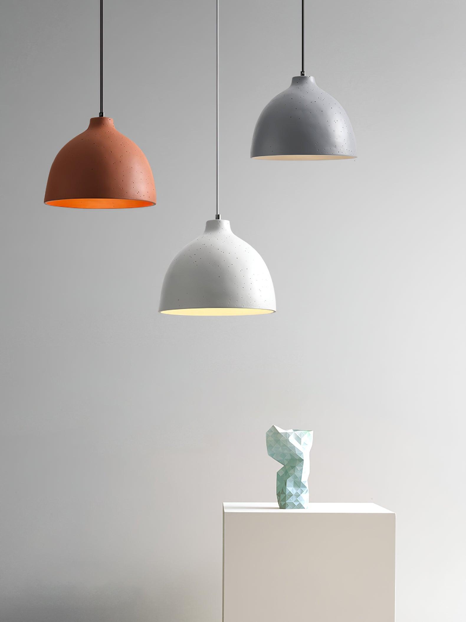 Resin Bowl Pendant Lamp - Letslighting