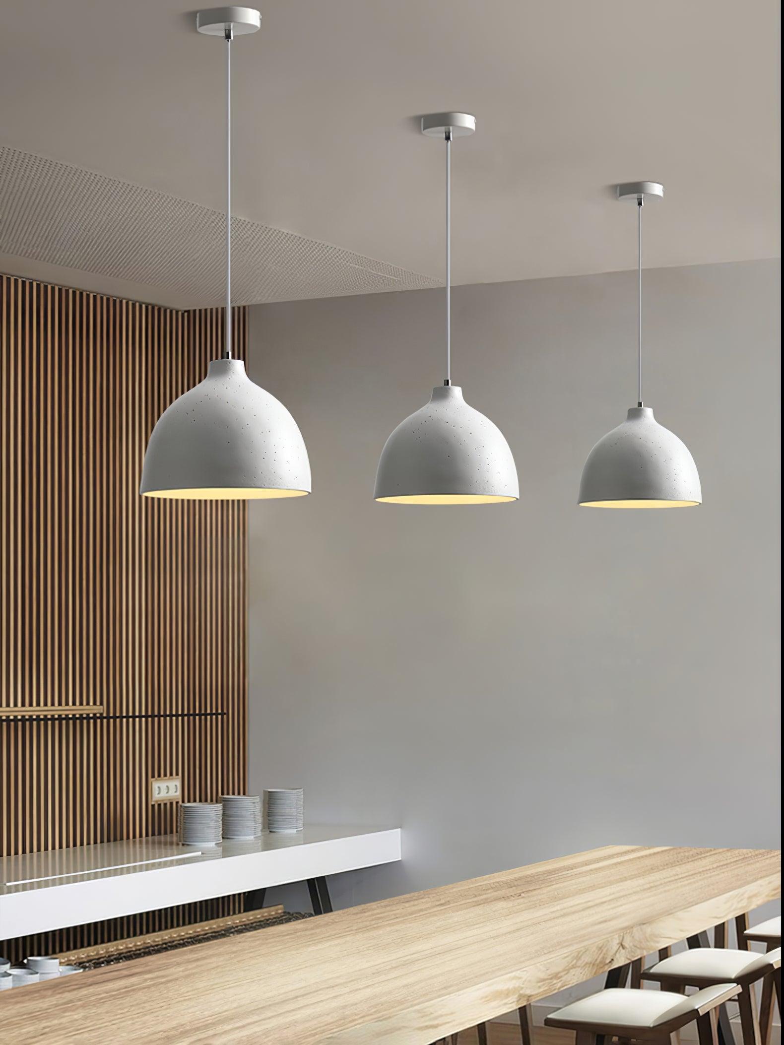 Resin Bowl Pendant Lamp - Letslighting