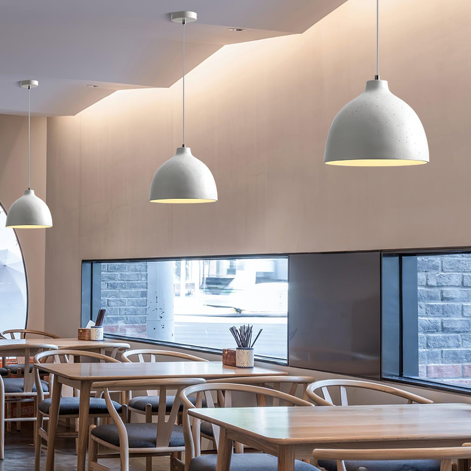Resin Bowl Pendant Lamp - Letslighting