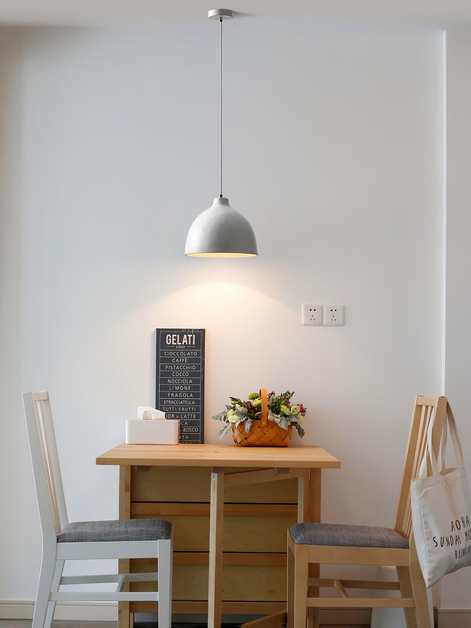 Resin Bowl Pendant Lamp - Letslighting