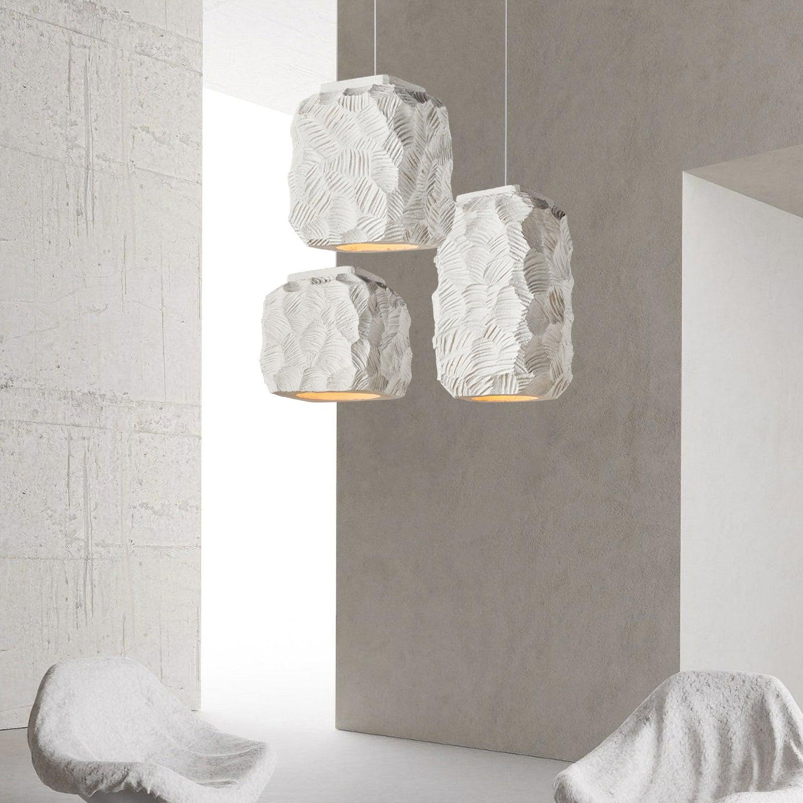 Resin Geometry Pendant Lamp - Letslighting