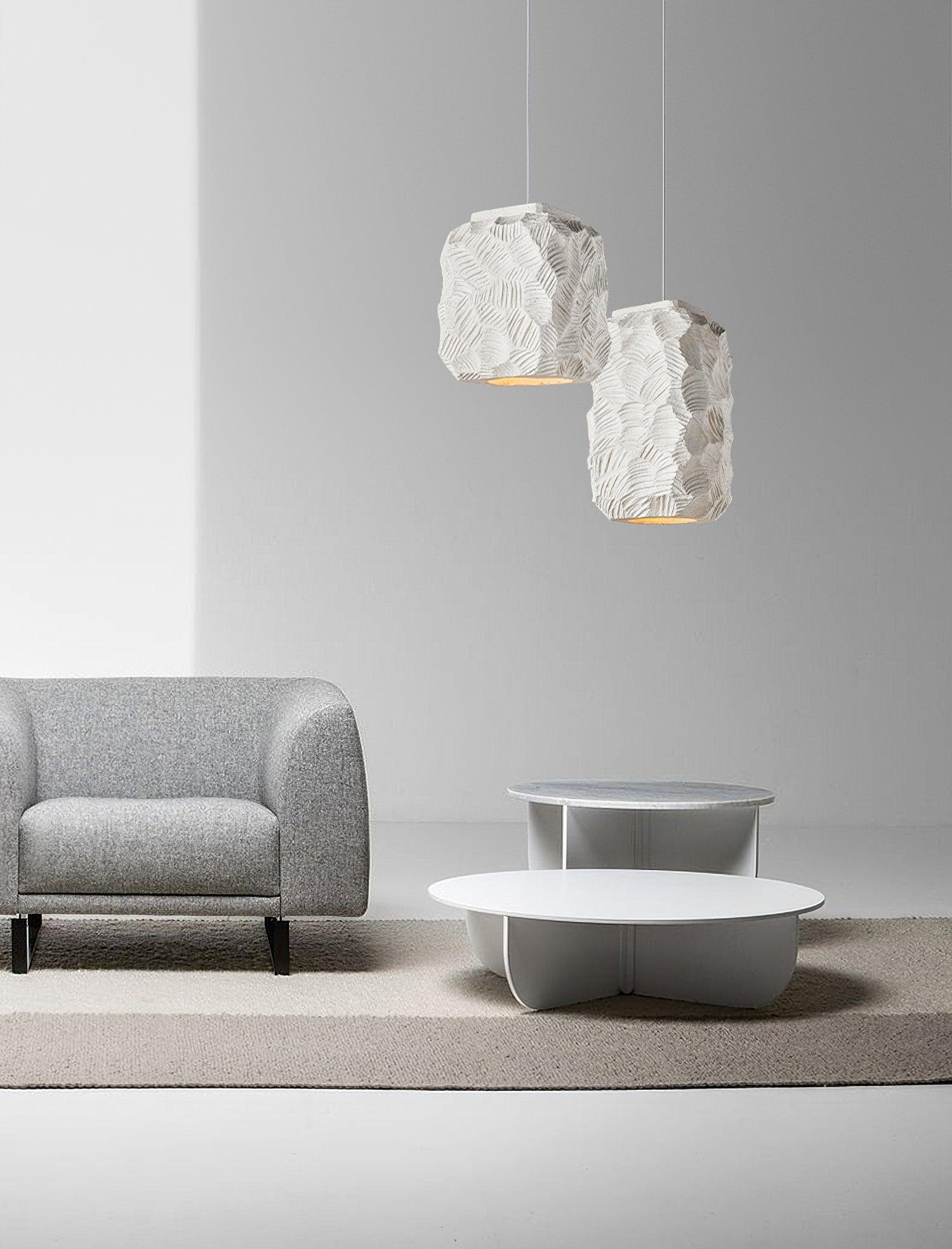 Resin Geometry Pendant Lamp - Letslighting