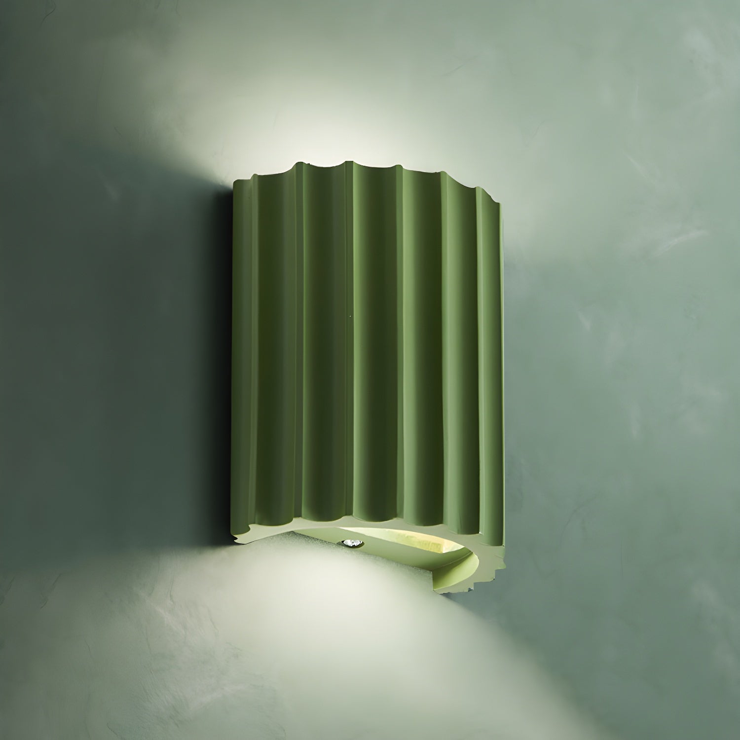 Resin Ribbed Wall Lamp - Letslighting