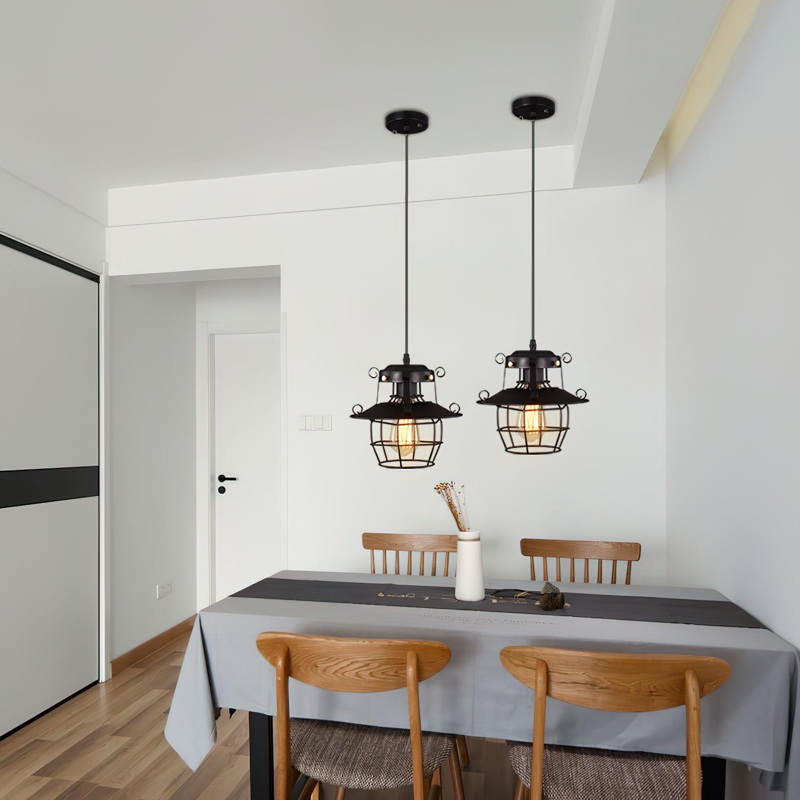 Retro Birdcage Pendant Light - Letslighting