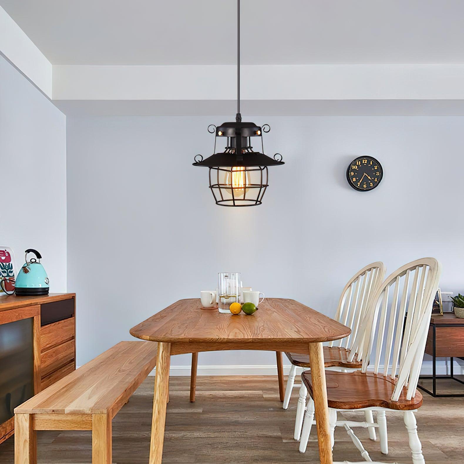 Retro Birdcage Pendant Light - Letslighting