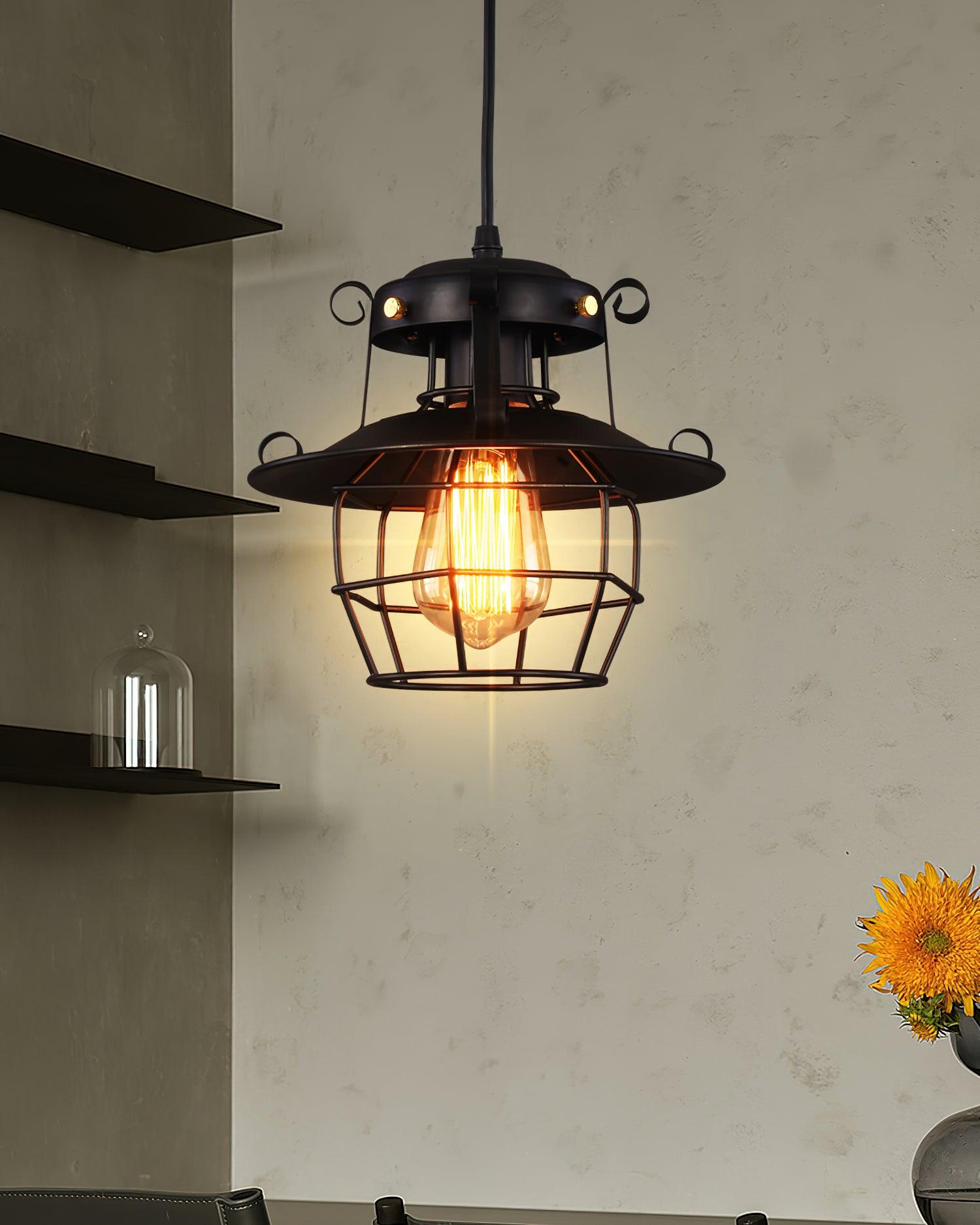 Retro Birdcage Pendant Light - Letslighting
