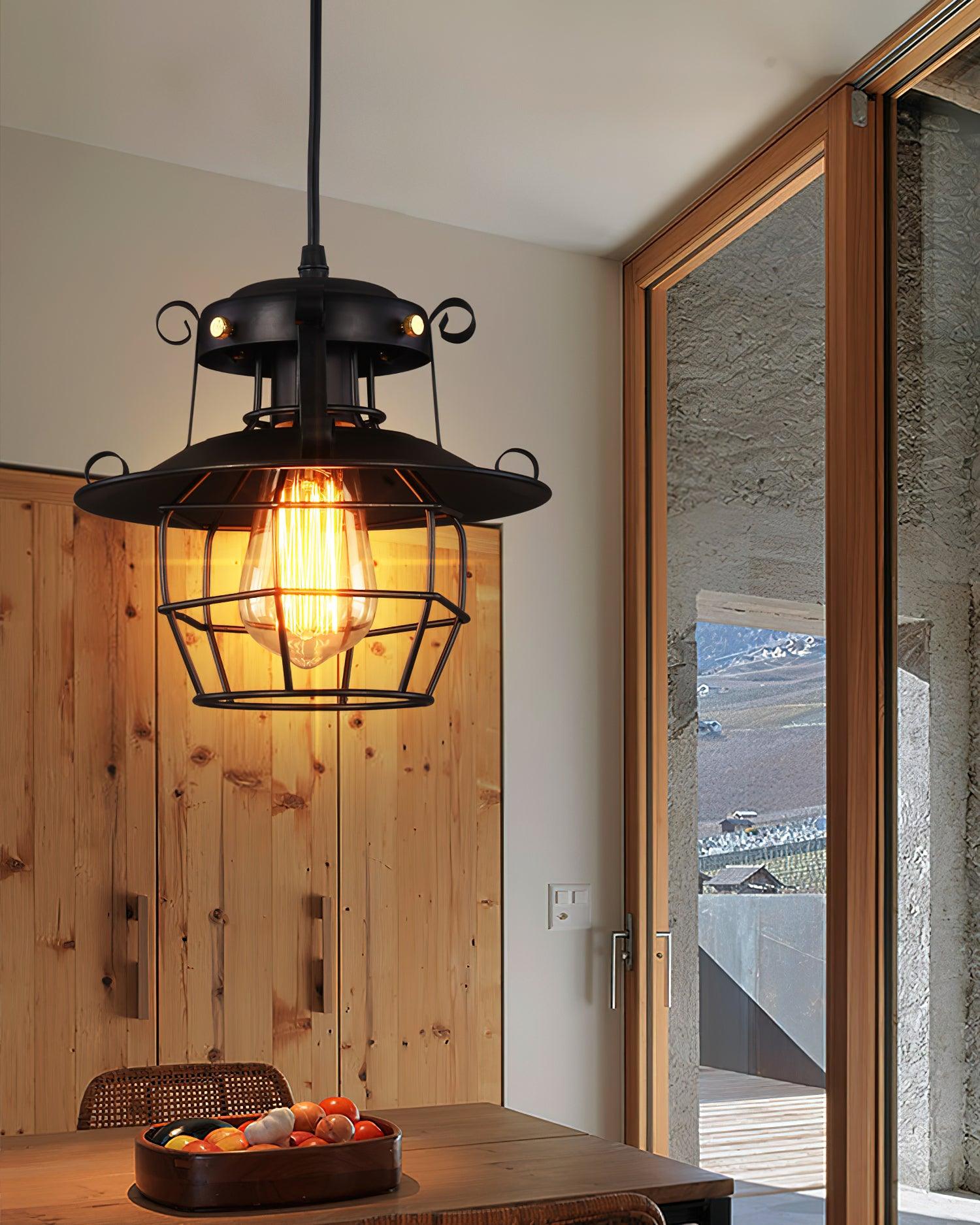 Retro Birdcage Pendant Light - Letslighting