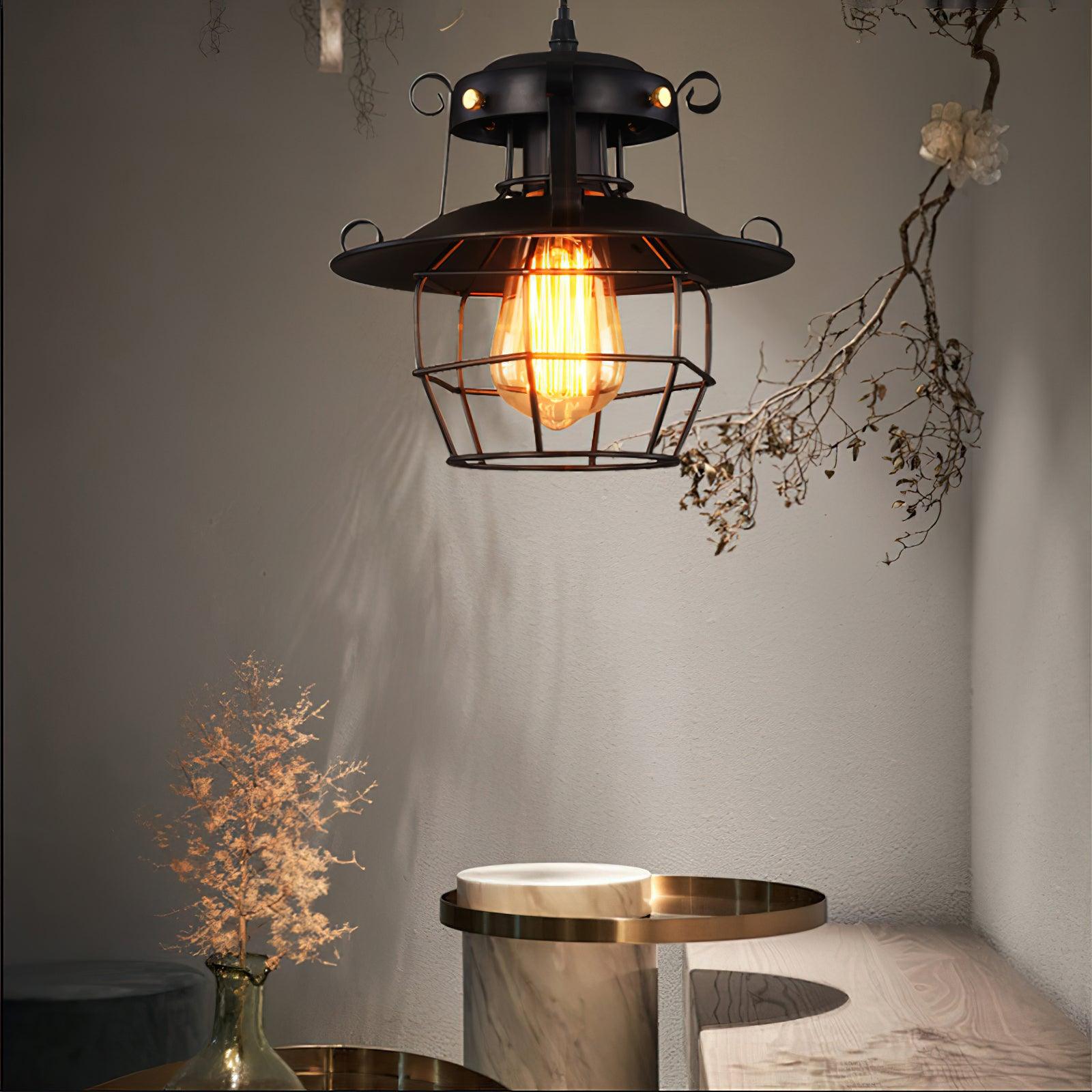Retro Birdcage Pendant Light - Letslighting