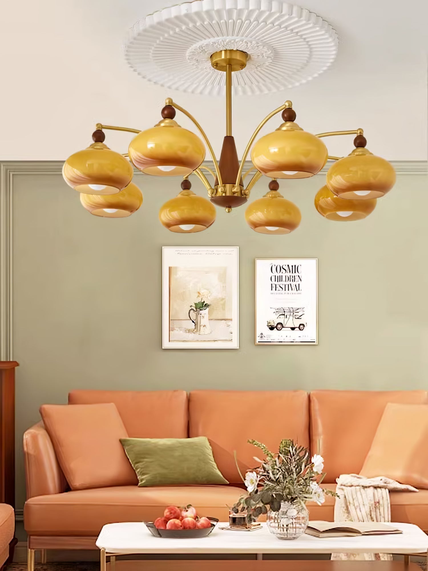 Retro Calliope Chandelier - Letslighting