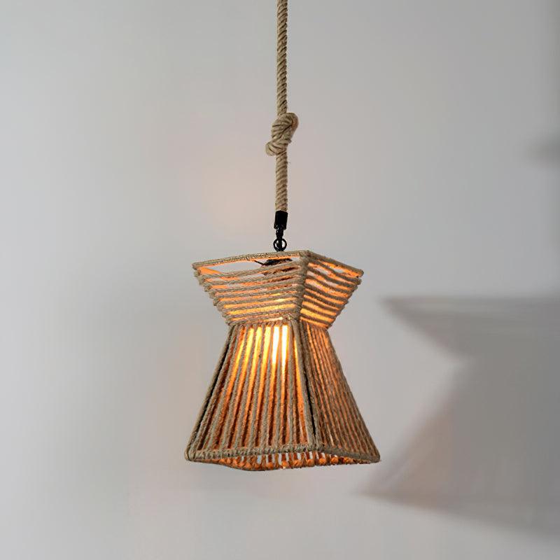 Retro Hemp Rope Exquisite Pendant Light - Letslighting